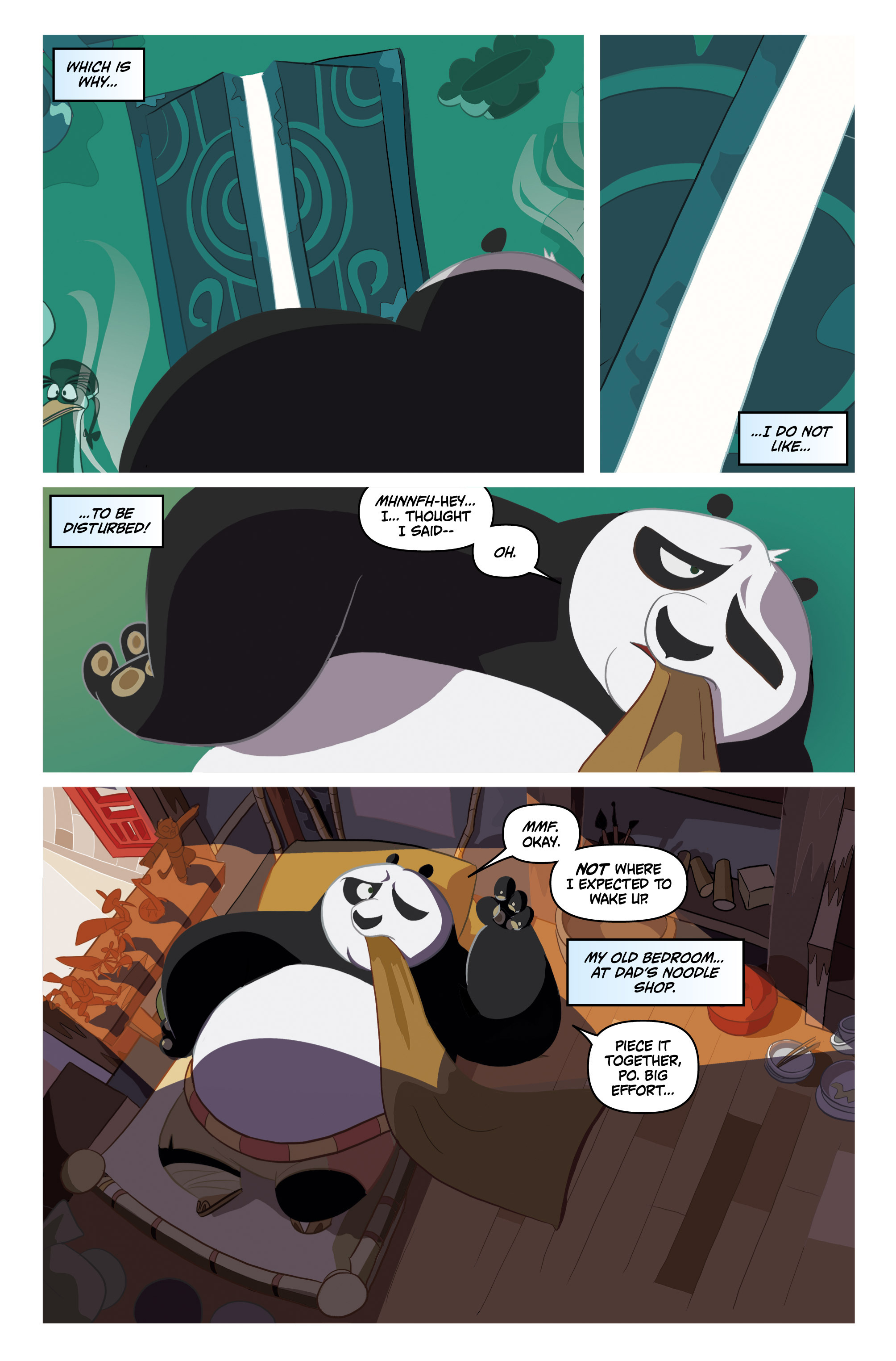 Read online DreamWorks Kung Fu Panda comic -  Issue #1 - 5