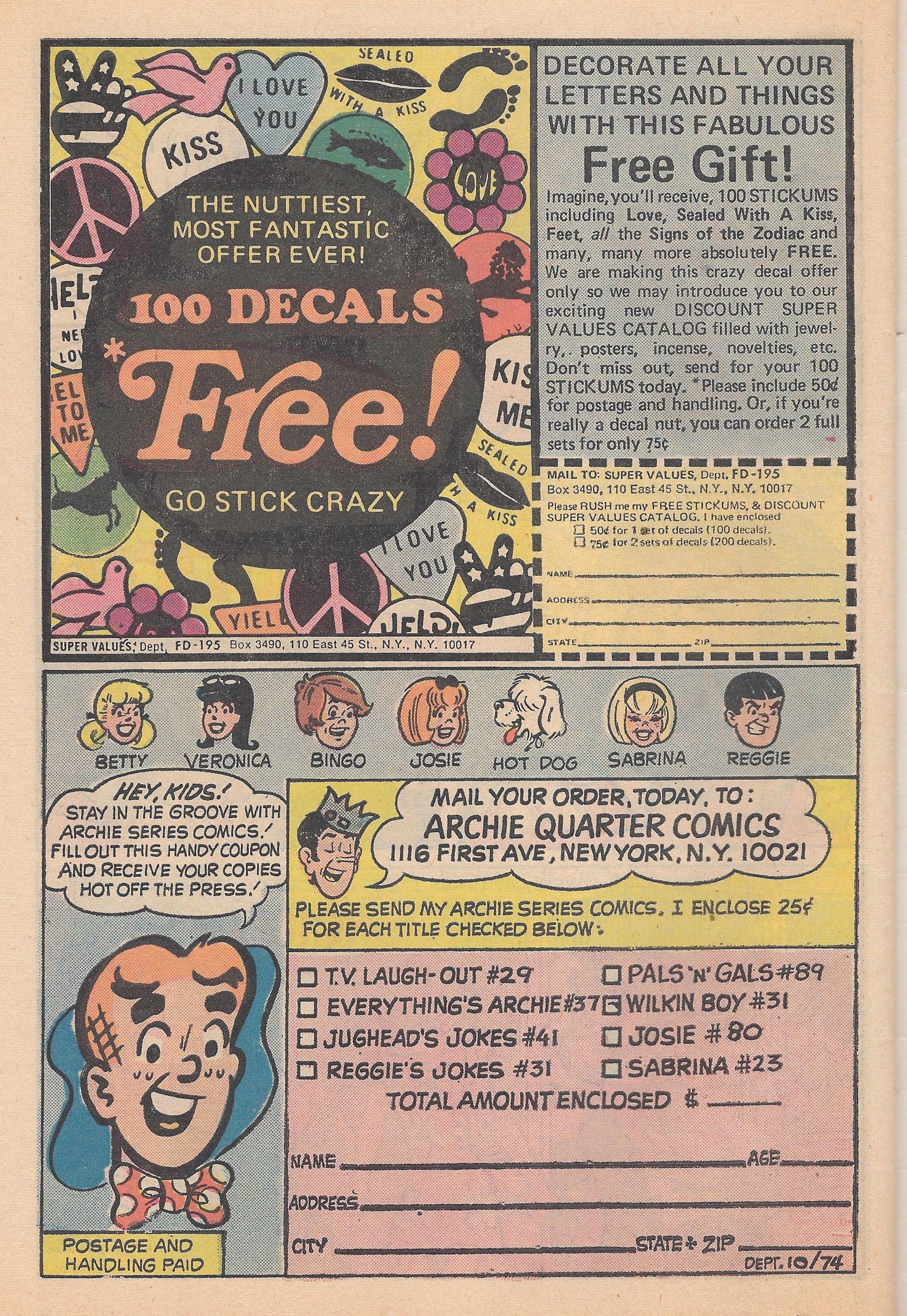 Read online Pep Comics comic -  Issue #294 - 34