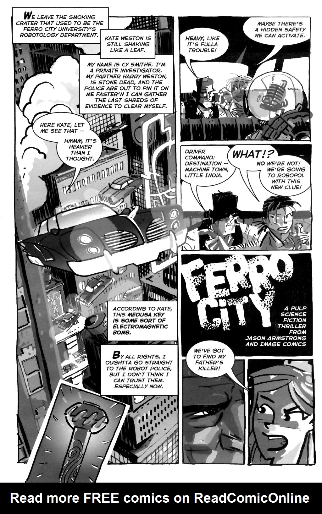 Read online Ferro City comic -  Issue #3 - 3