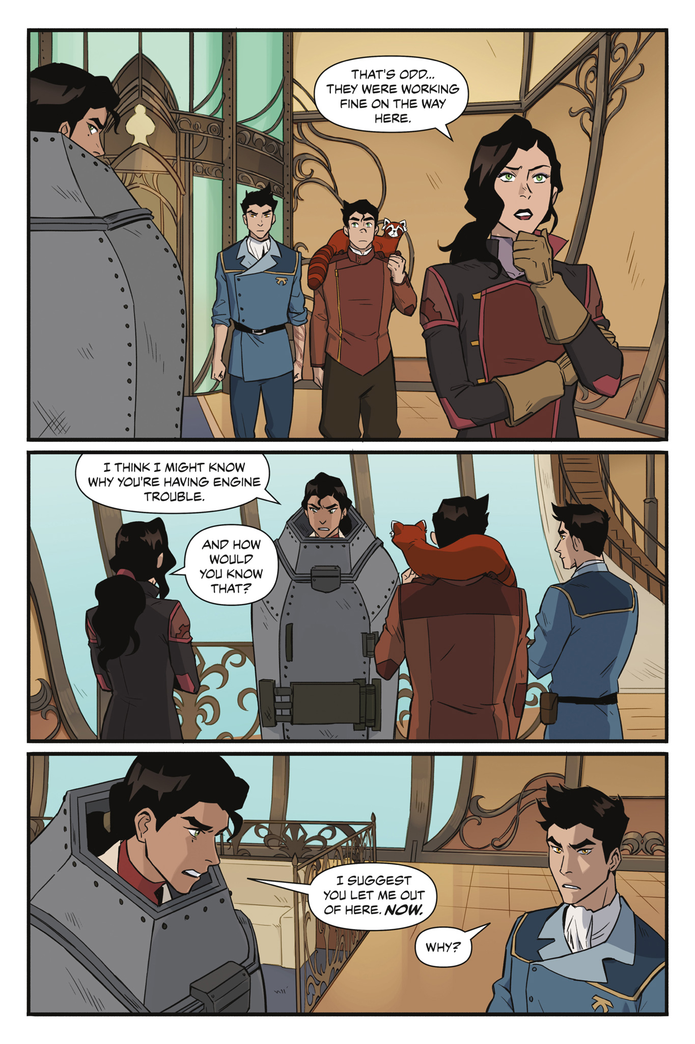 Read online Nickelodeon The Legend of Korra: Ruins of the Empire comic -  Issue # TPB 2 - 11