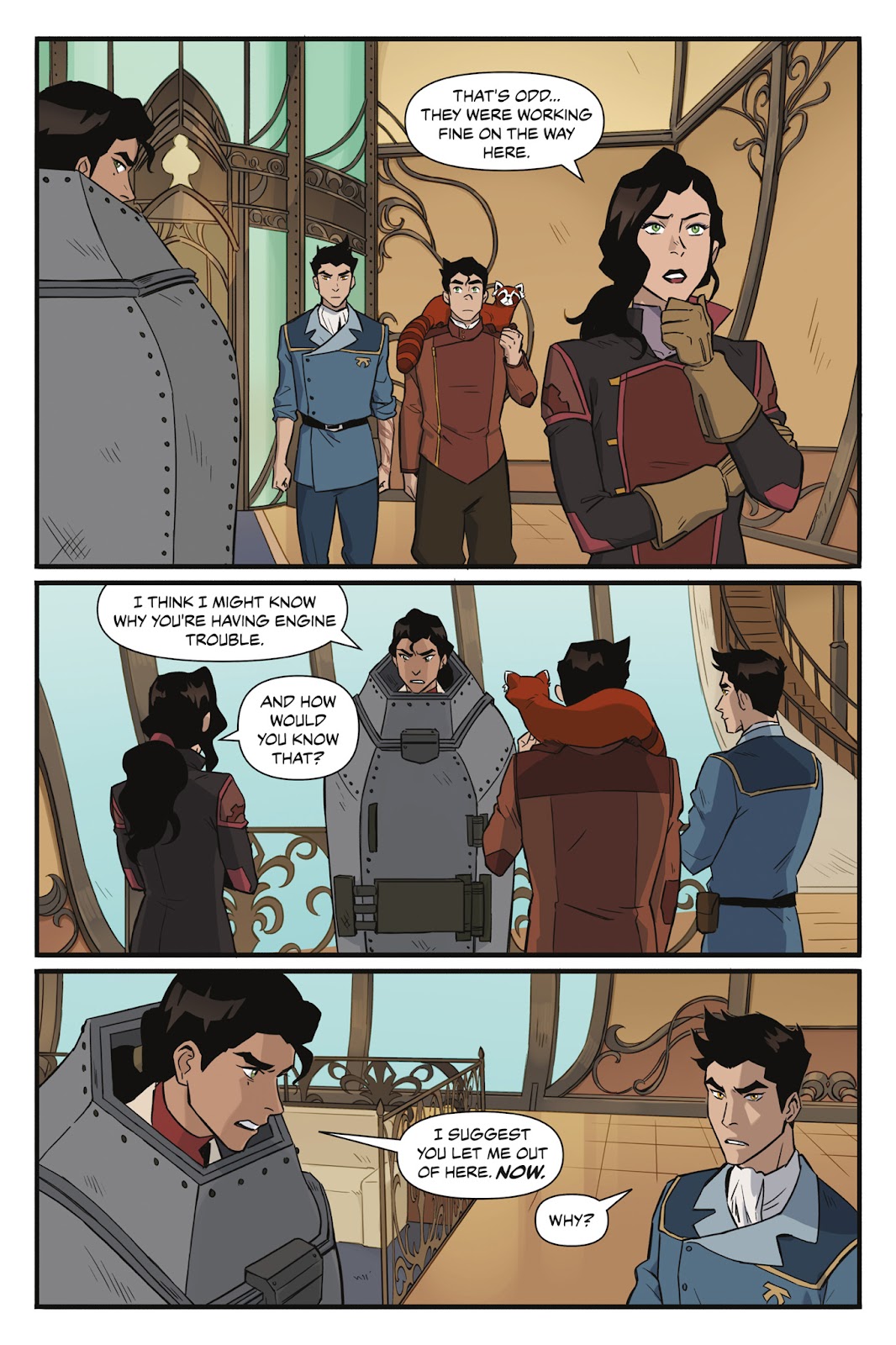 Nickelodeon The Legend of Korra: Ruins of the Empire issue TPB 2 - Page 11