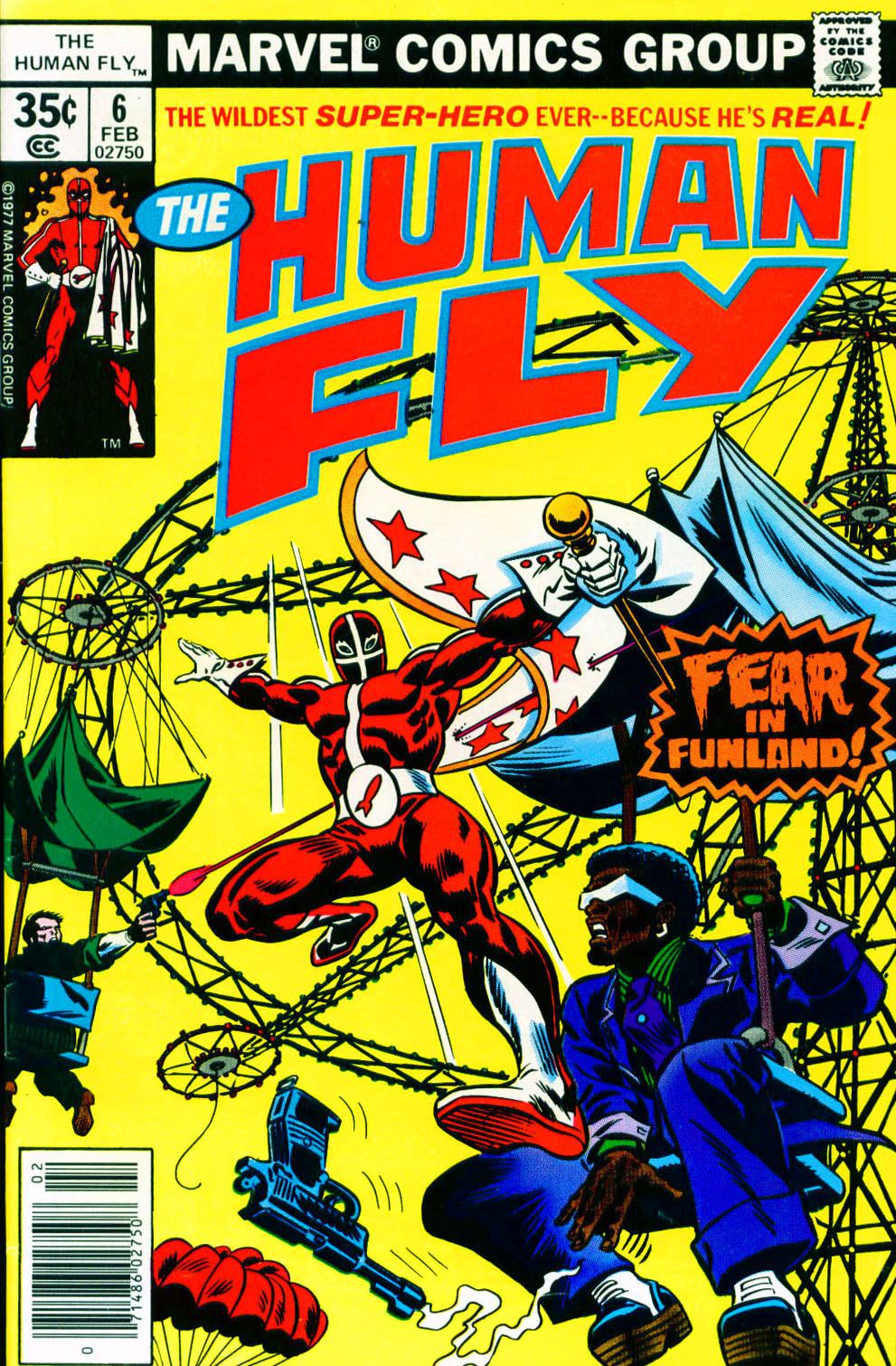 Read online The Human Fly comic -  Issue #6 - 1