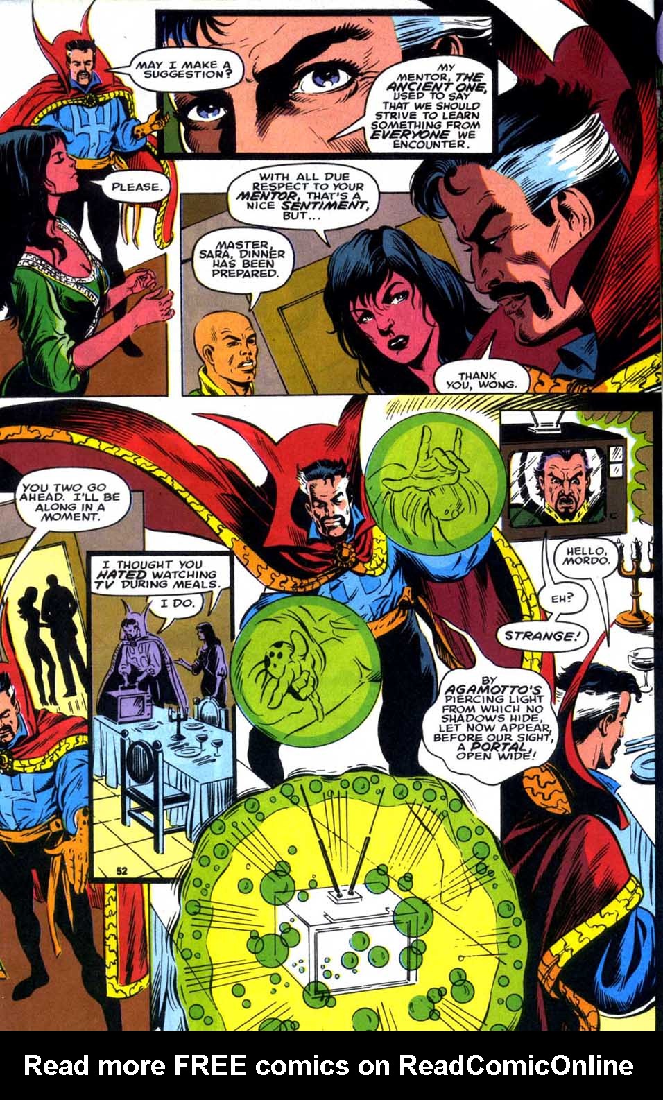 Read online Doctor Strange: Sorcerer Supreme comic -  Issue # _Annual 3 - 42