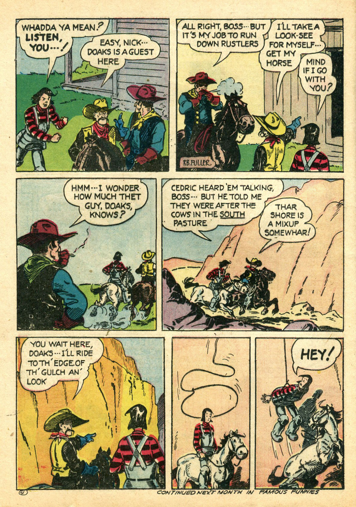 Read online Famous Funnies comic -  Issue #92 - 46