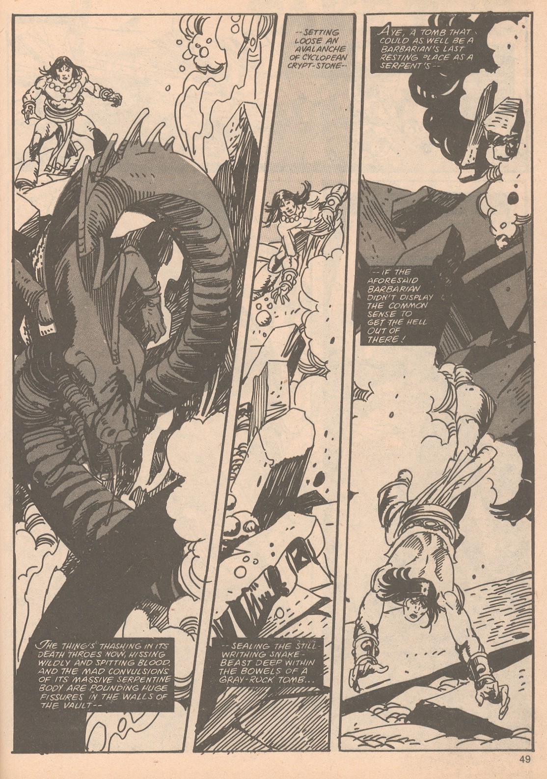 The Savage Sword Of Conan issue 65 - Page 49