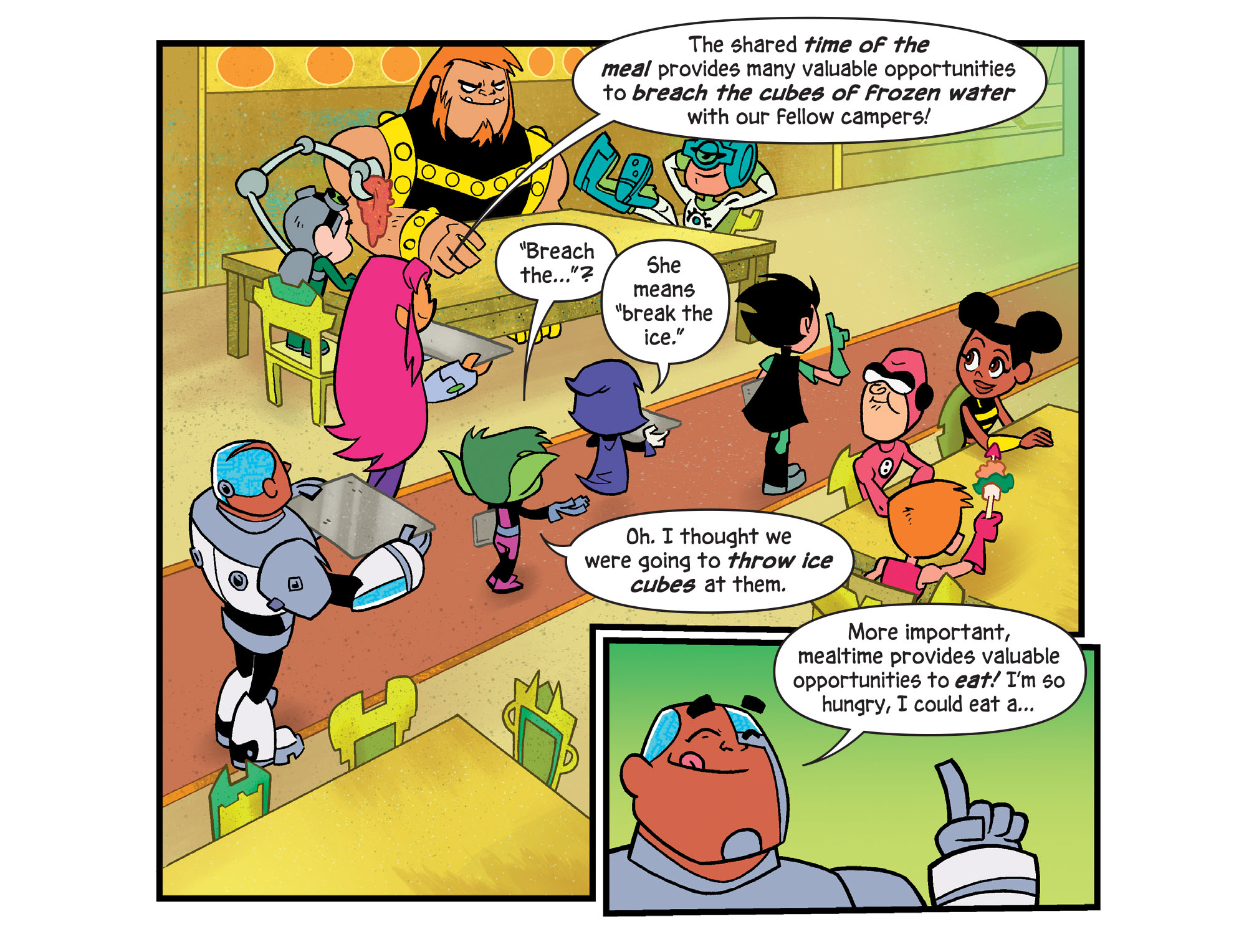 Read online Teen Titans Go! To Camp comic -  Issue #7 - 5