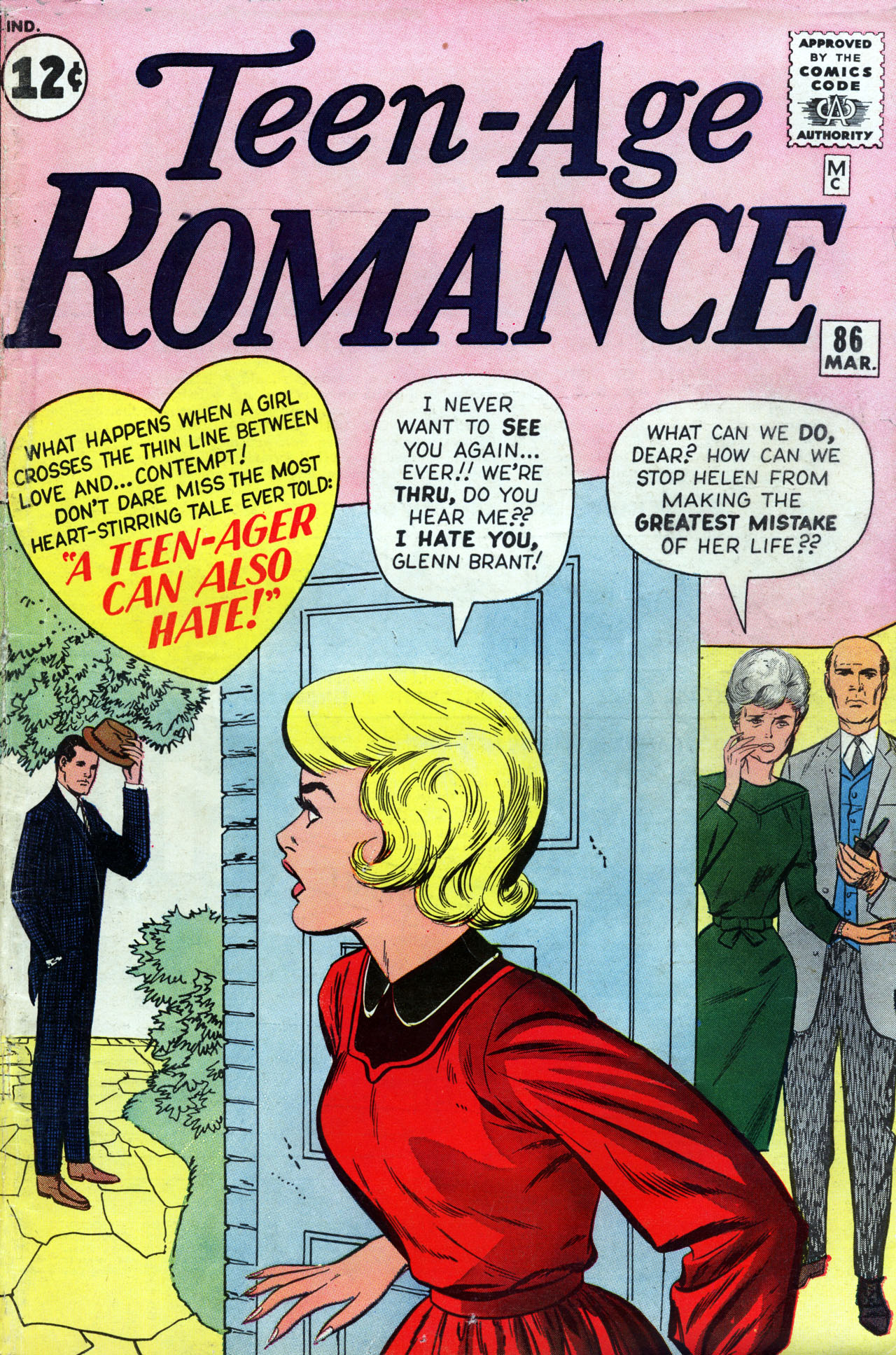 Read online Teen-Age Romance comic -  Issue #86 - 1