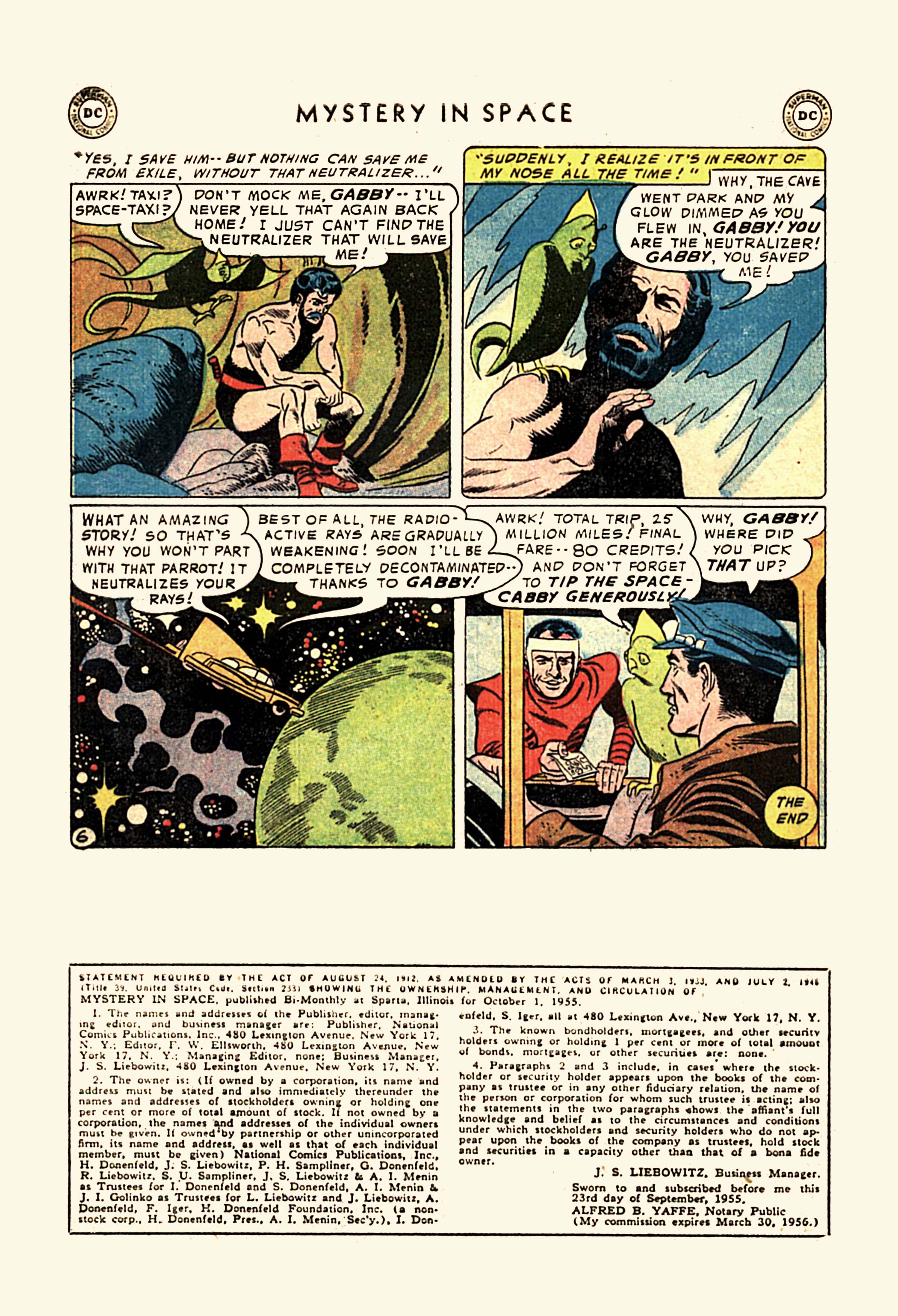 Mystery in Space (1951) 30 Page 31