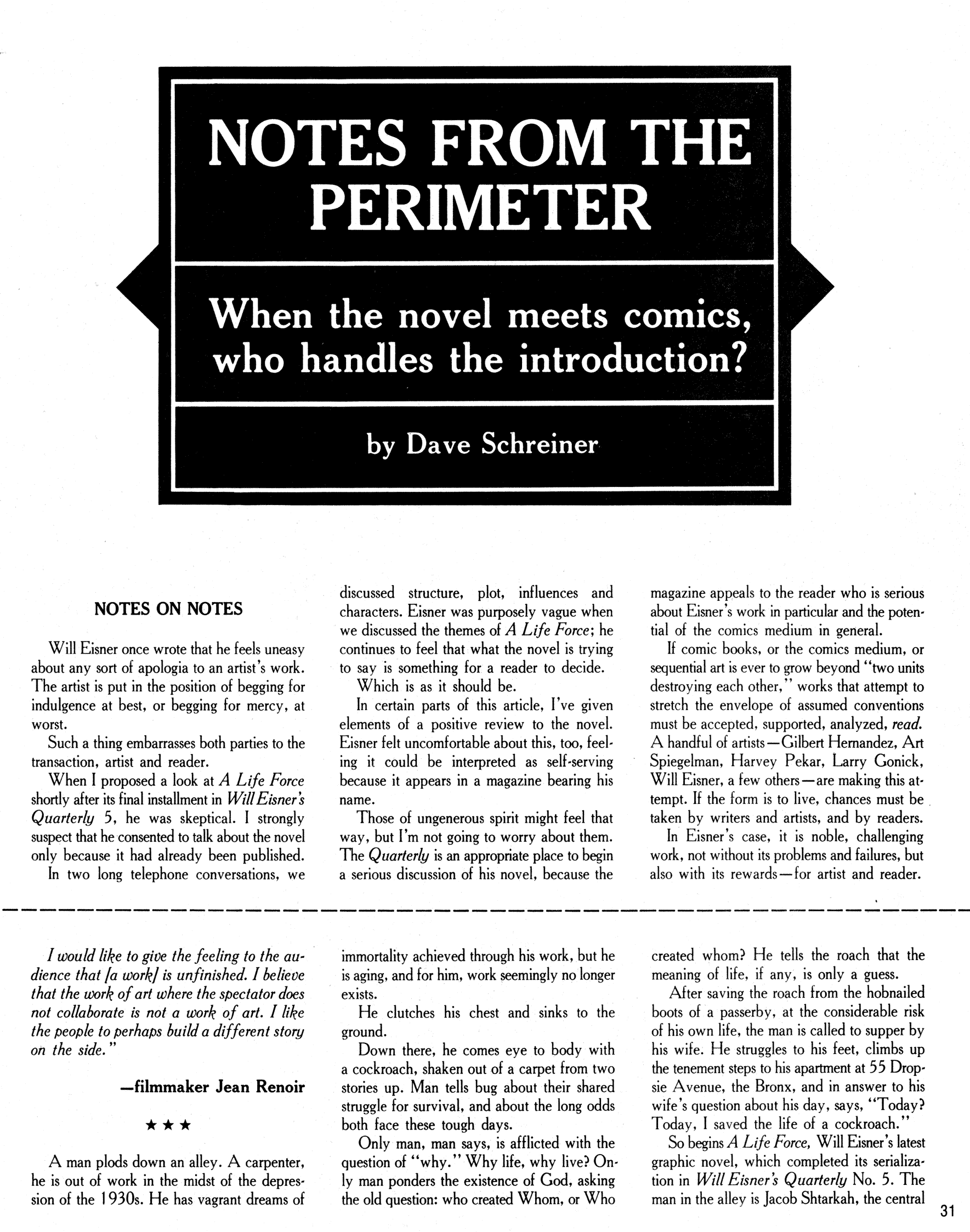 Read online Will Eisner's Quarterly comic -  Issue #6 - 33