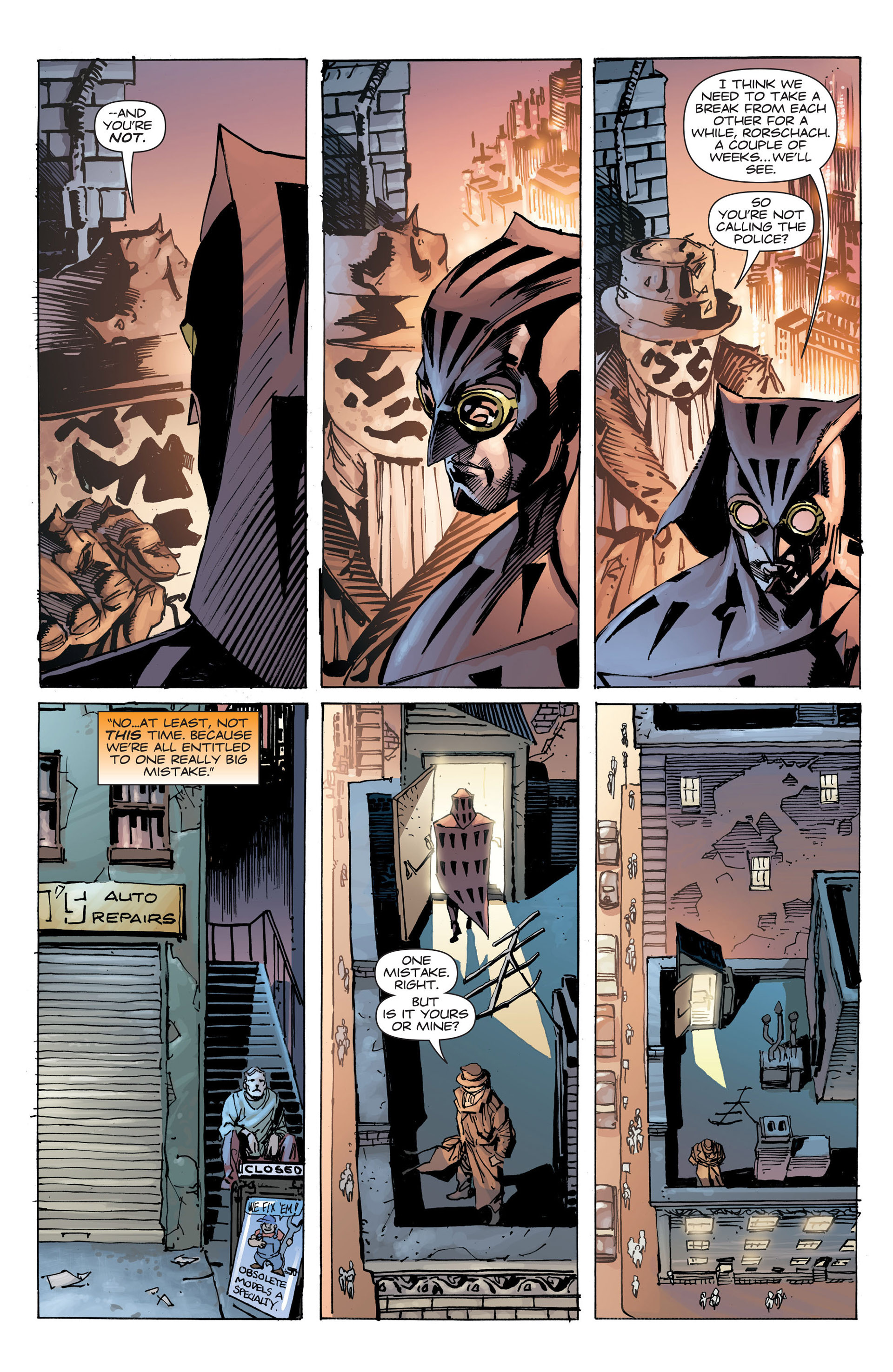 Read online Before Watchmen: Nite Owl comic -  Issue #4 - 23
