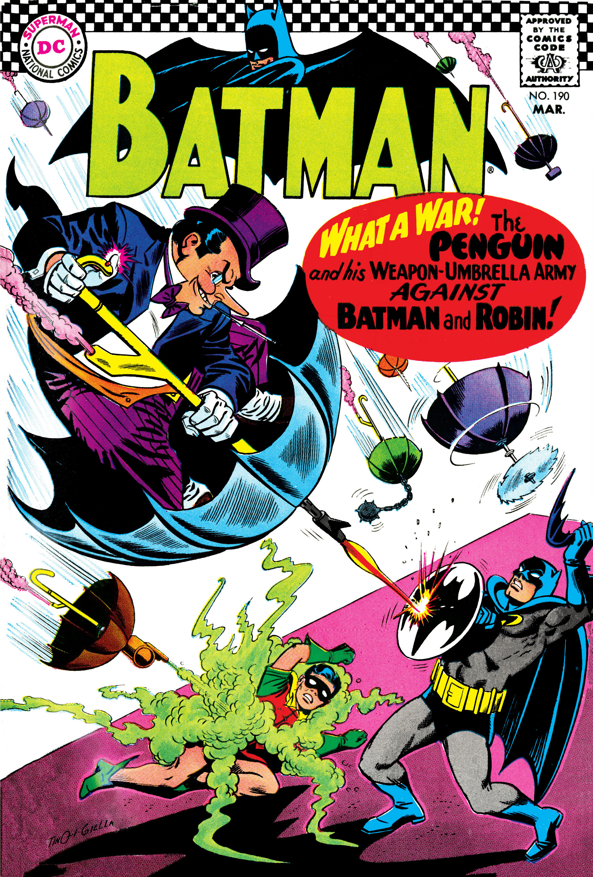 Read online Batman (1940) comic -  Issue #190 - 1