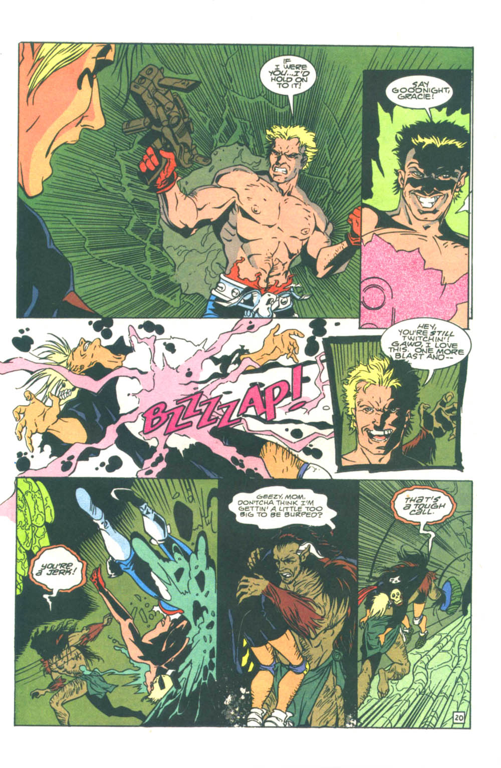 Read online Timber Wolf comic -  Issue #5 - 21