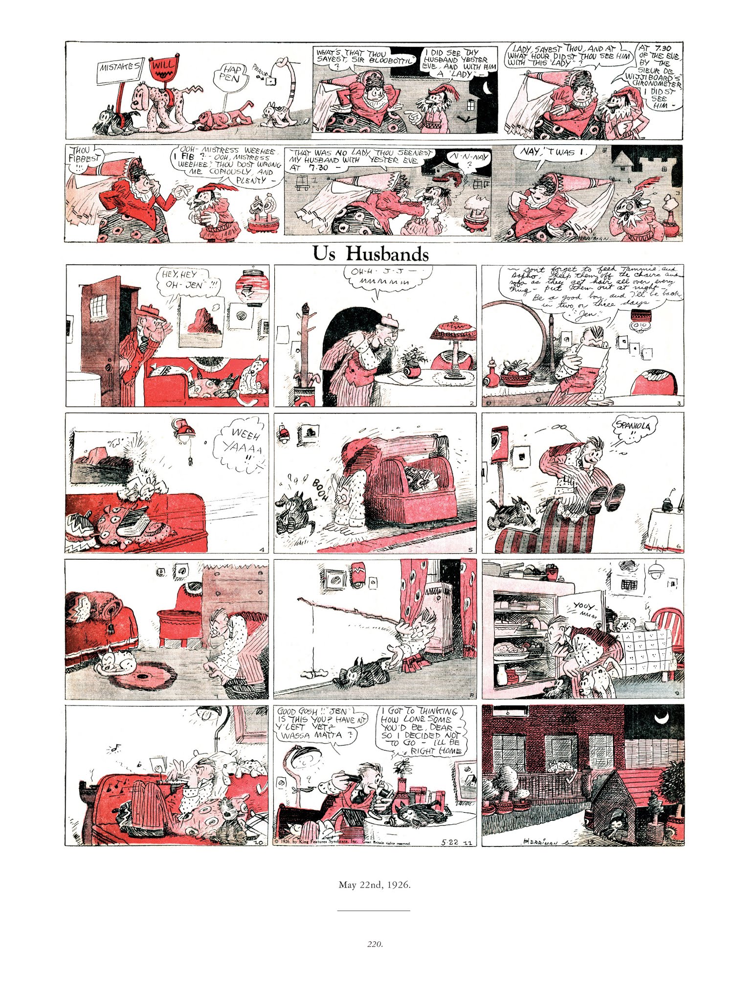 Read online Krazy & Ignatz comic -  Issue # TPB 3 - 220