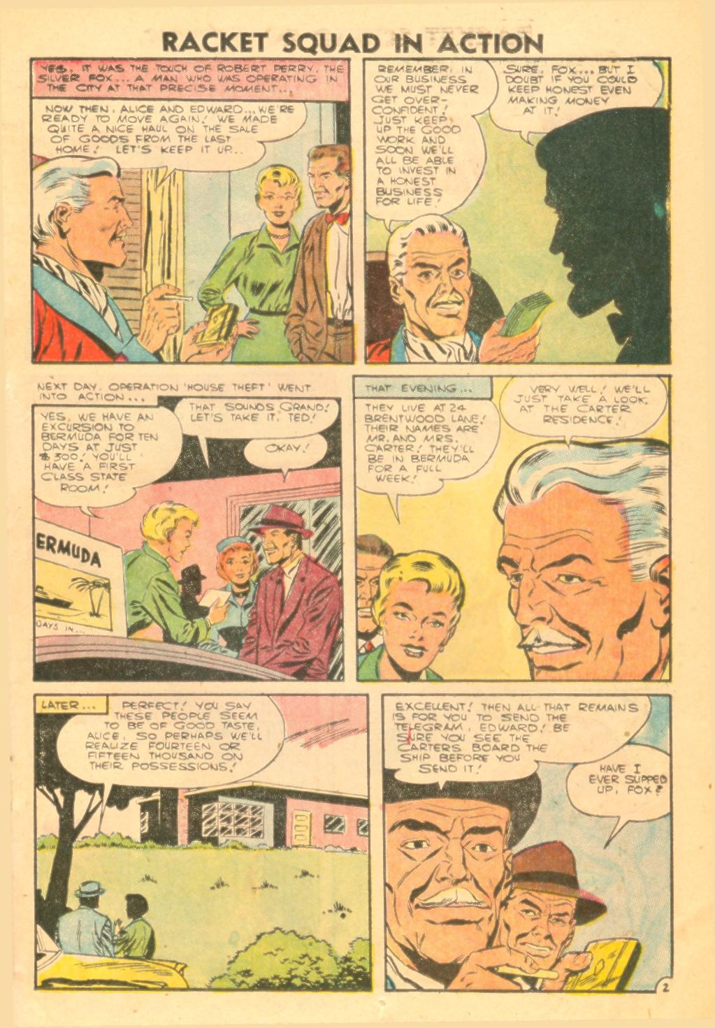 Read online Racket Squad in Action comic -  Issue #21 - 13