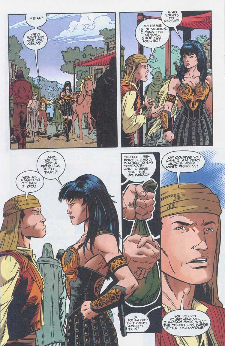 Read online Xena: Warrior Princess: And The Original Olympics comic -  Issue #1 - 18