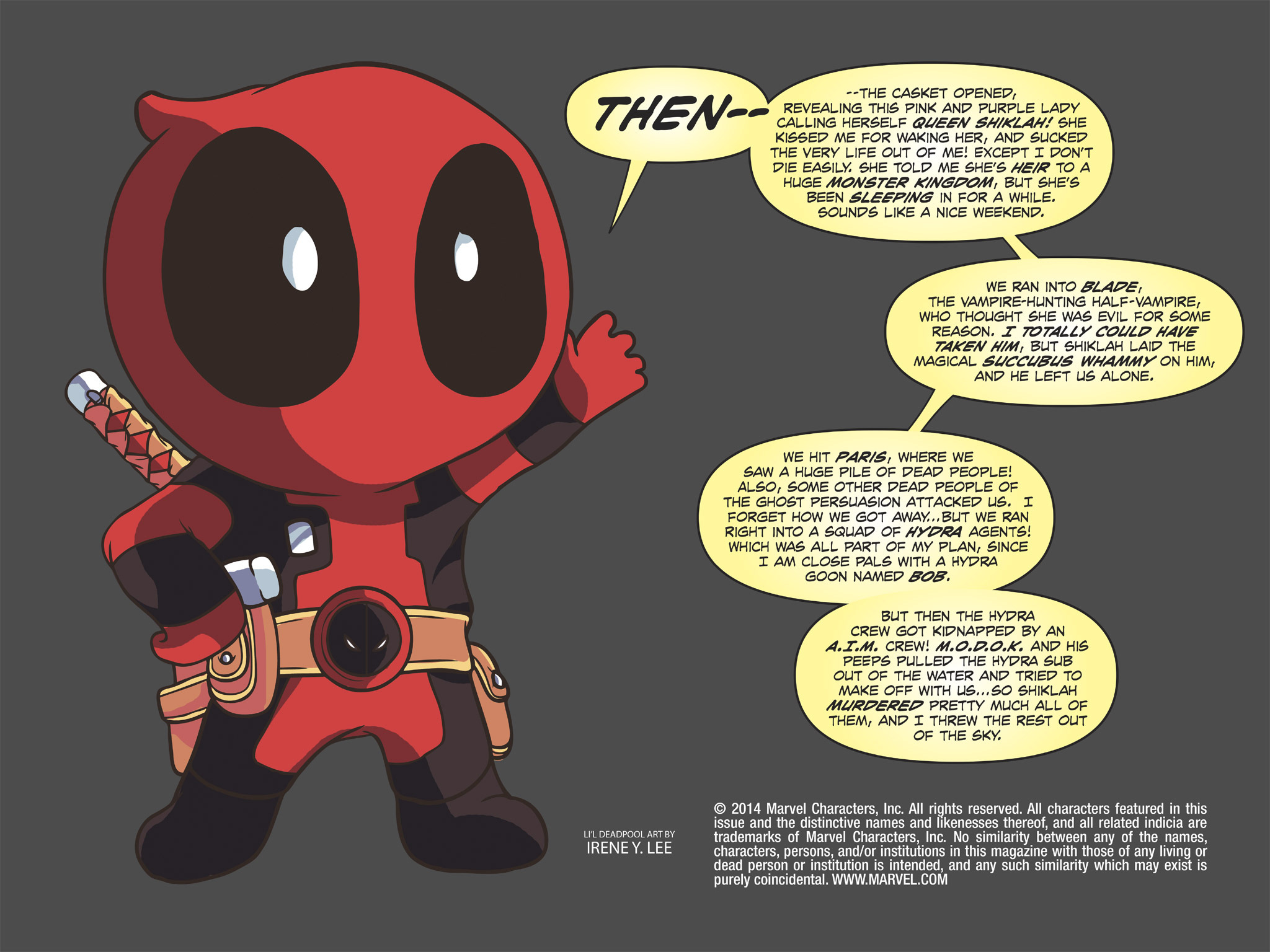 Read online Deadpool: The Gauntlet Infinite Comic comic -  Issue #13 - 3