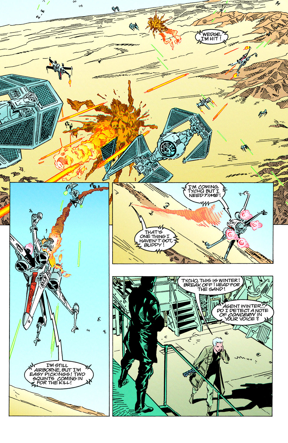 Read online Star Wars: X-Wing Rogue Squadron comic -  Issue #12 - 12