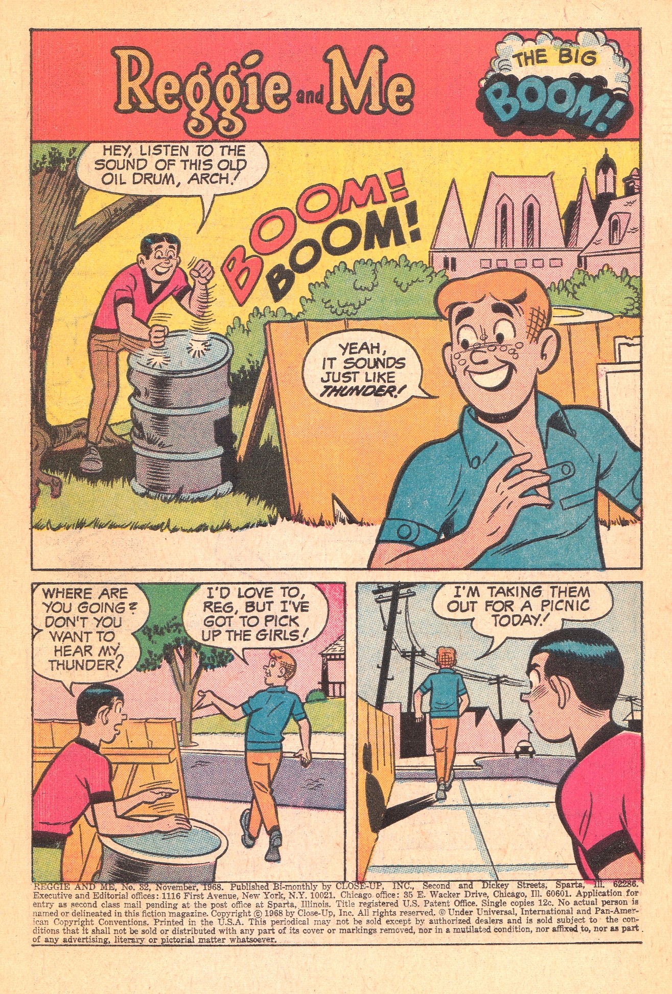 Read online Reggie and Me (1966) comic -  Issue #32 - 3