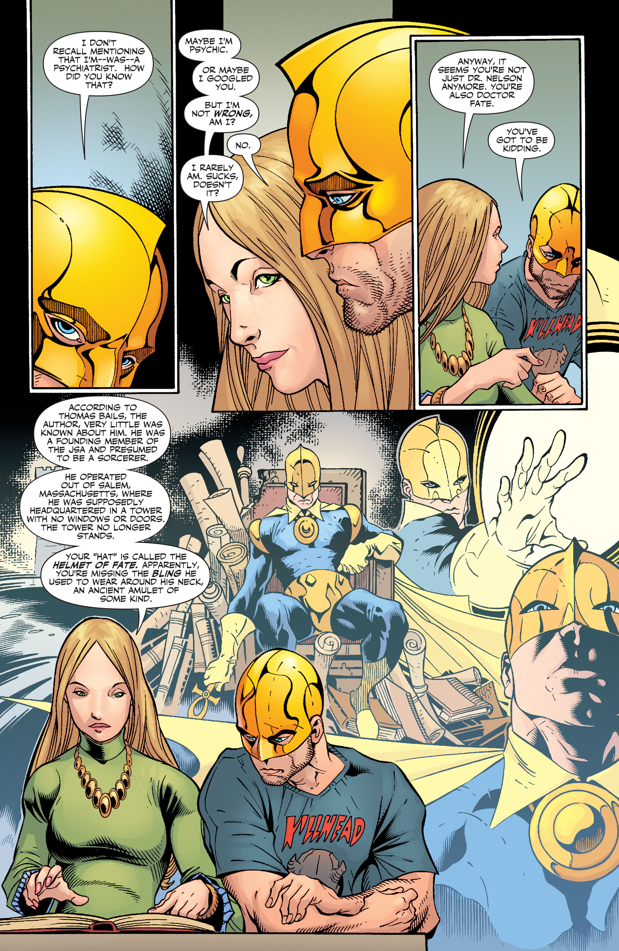 Read online Dr. Fate: Countdown To Mystery comic -  Issue #6 - 27