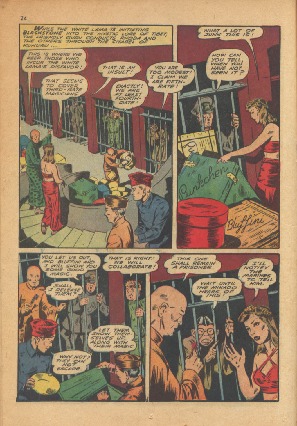 Read online Super-Magician Comics comic -  Issue #13 - 24