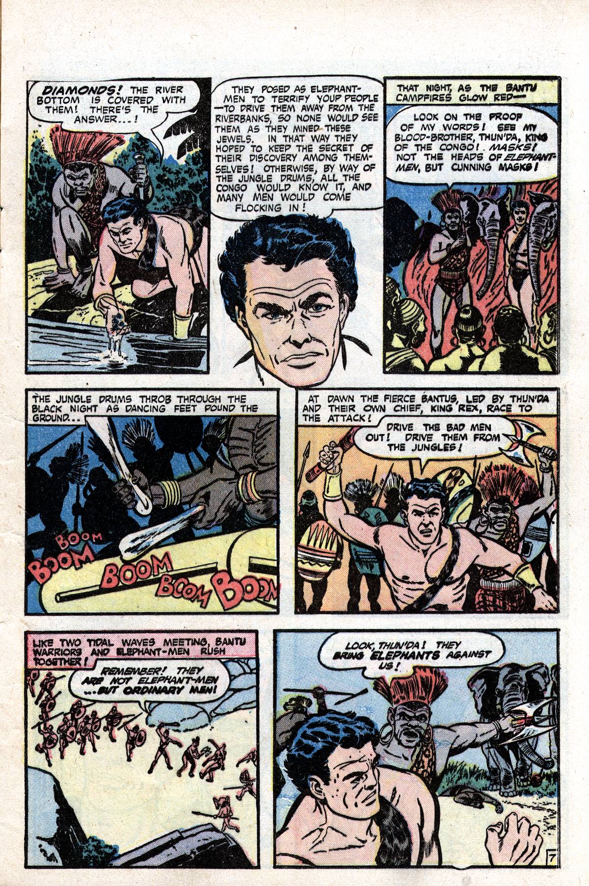 Read online Thun'da: King of the Congo comic -  Issue #6 - 9