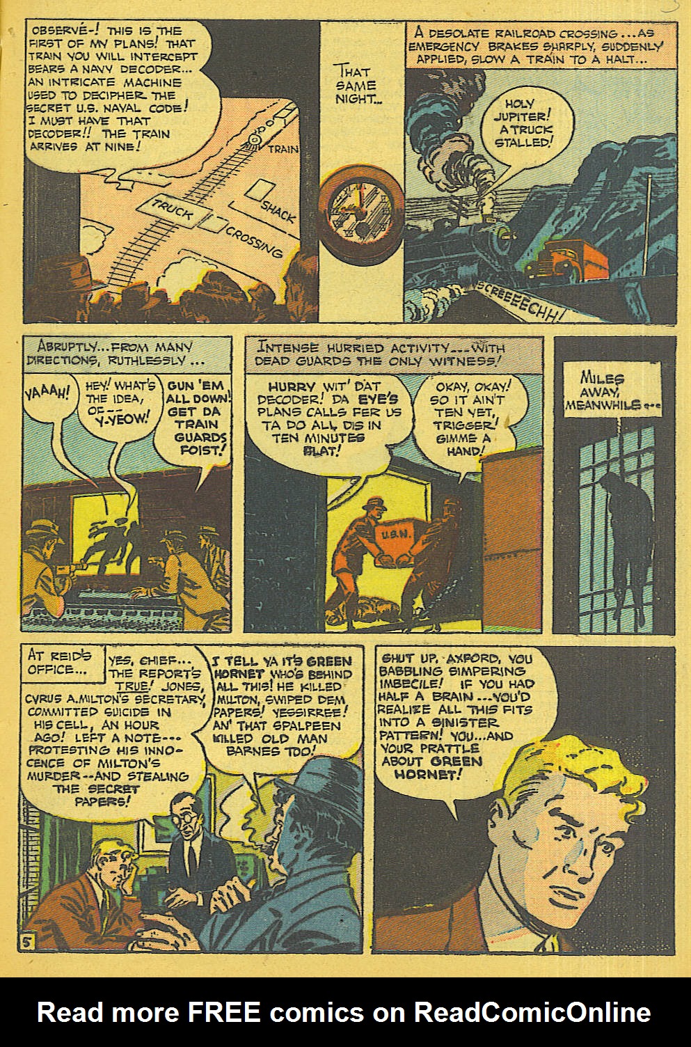 Read online Green Hornet Comics comic -  Issue #25 - 7