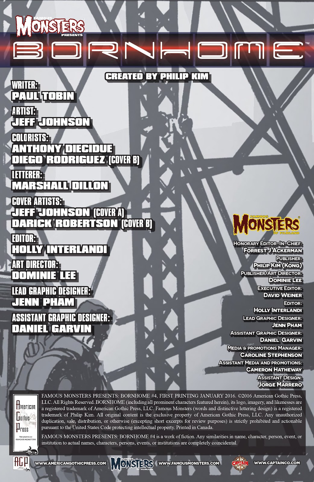 Famous Monsters Presents: Bornhome issue 4 - Page 2