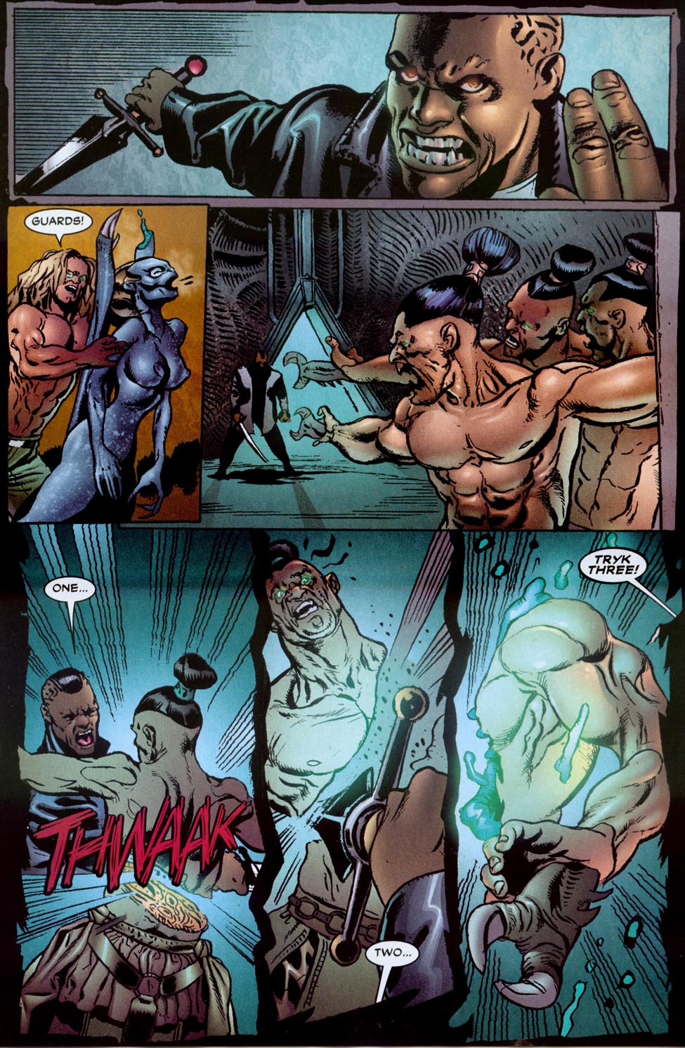 Read online Blade (2002) comic -  Issue #5 - 16