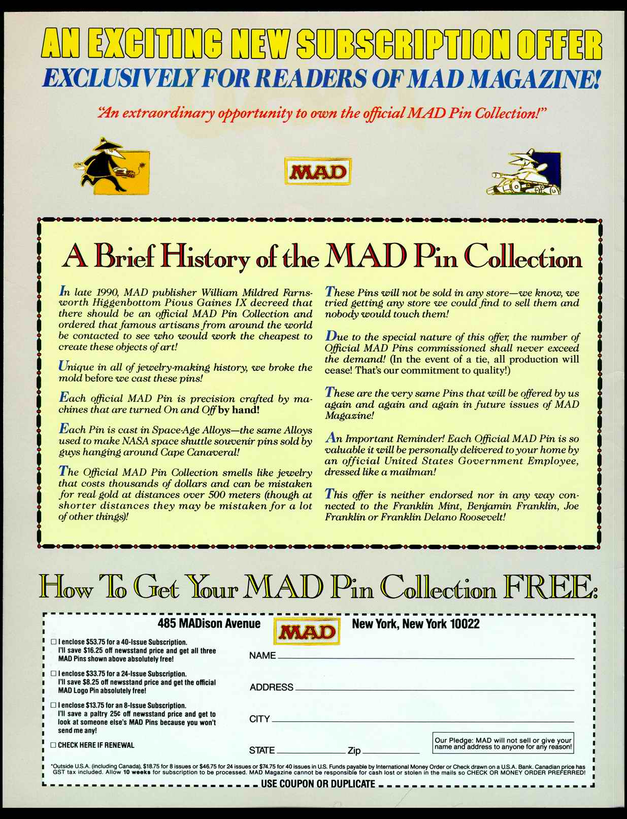 Read online MAD comic -  Issue #310 - 2