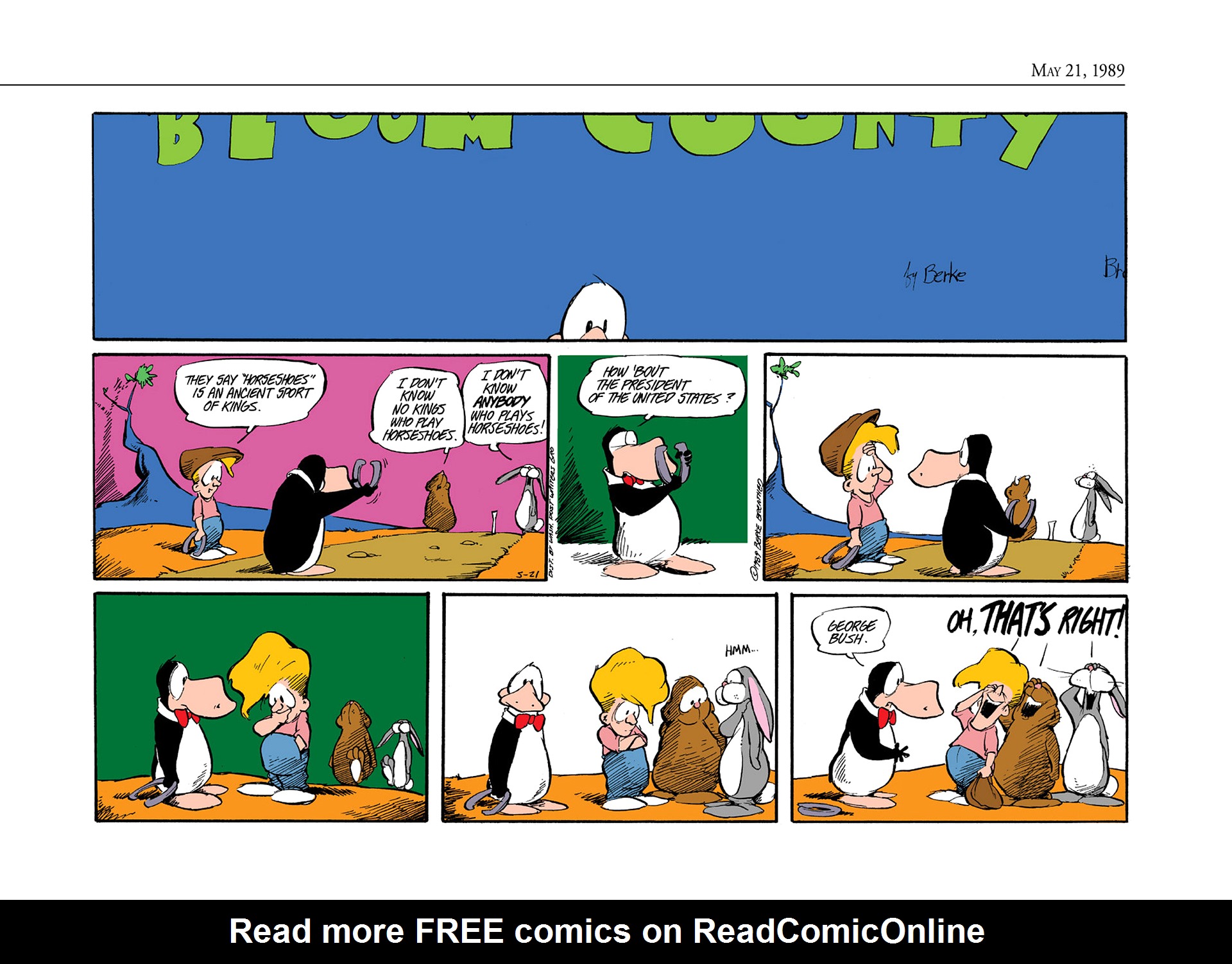 Read online The Bloom County Digital Library comic -  Issue # TPB 9 (Part 2) - 49