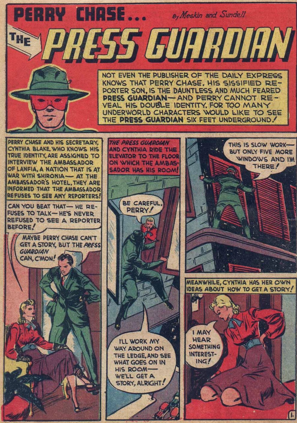 Read online Pep Comics comic -  Issue #6 - 24