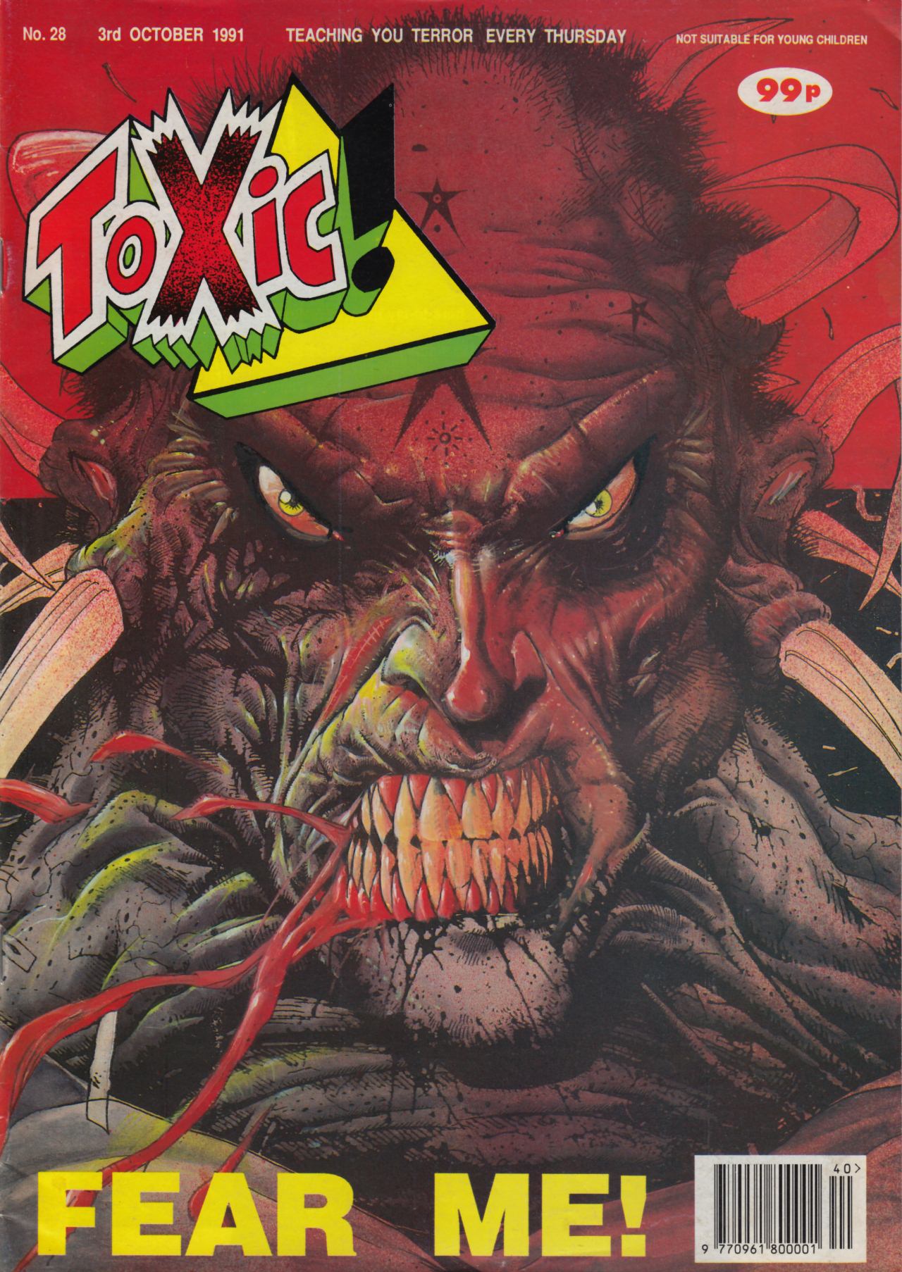 Read online Toxic! comic -  Issue #28 - 1