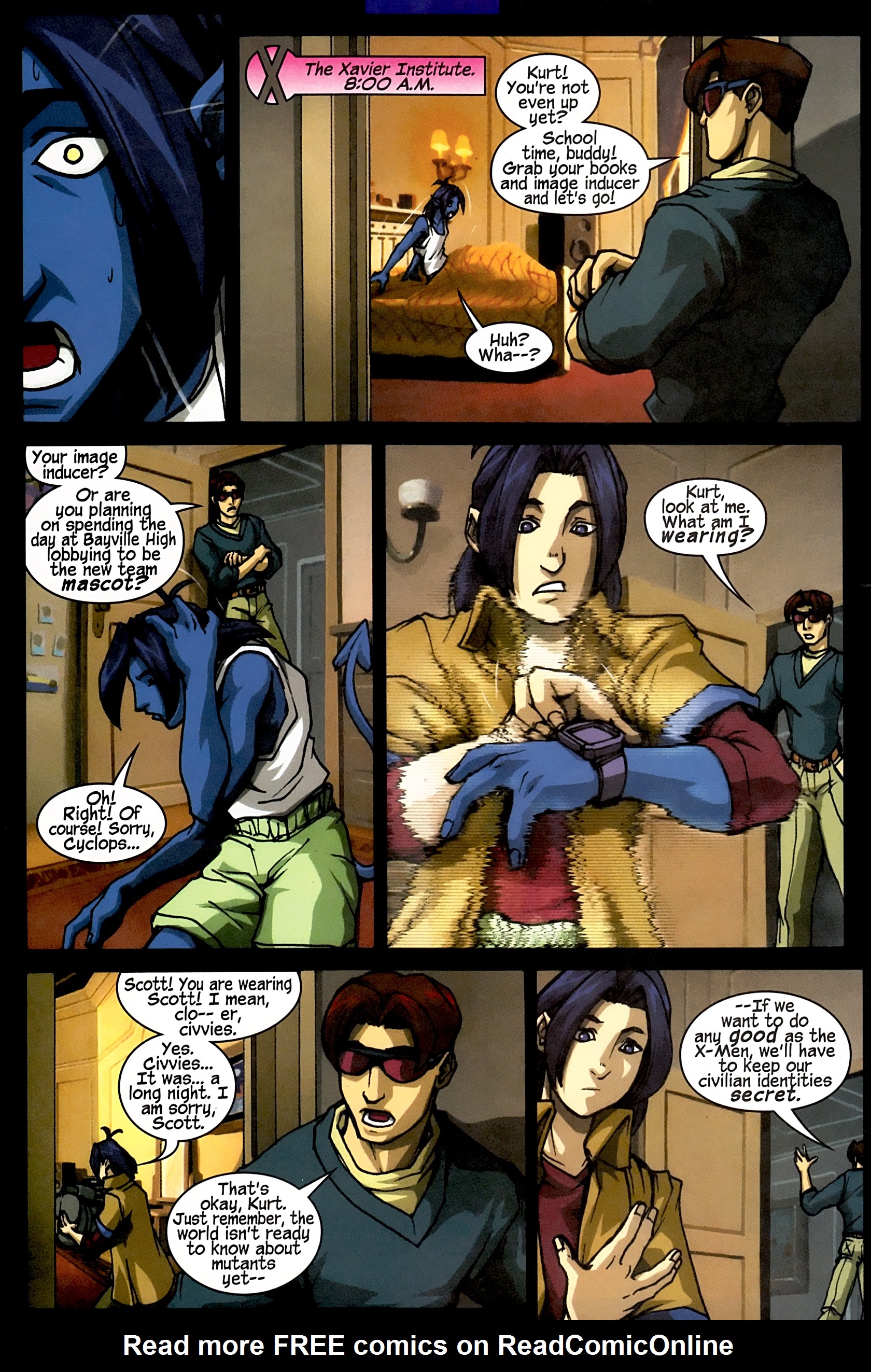 Read online X-Men: Evolution comic -  Issue #4 - 3