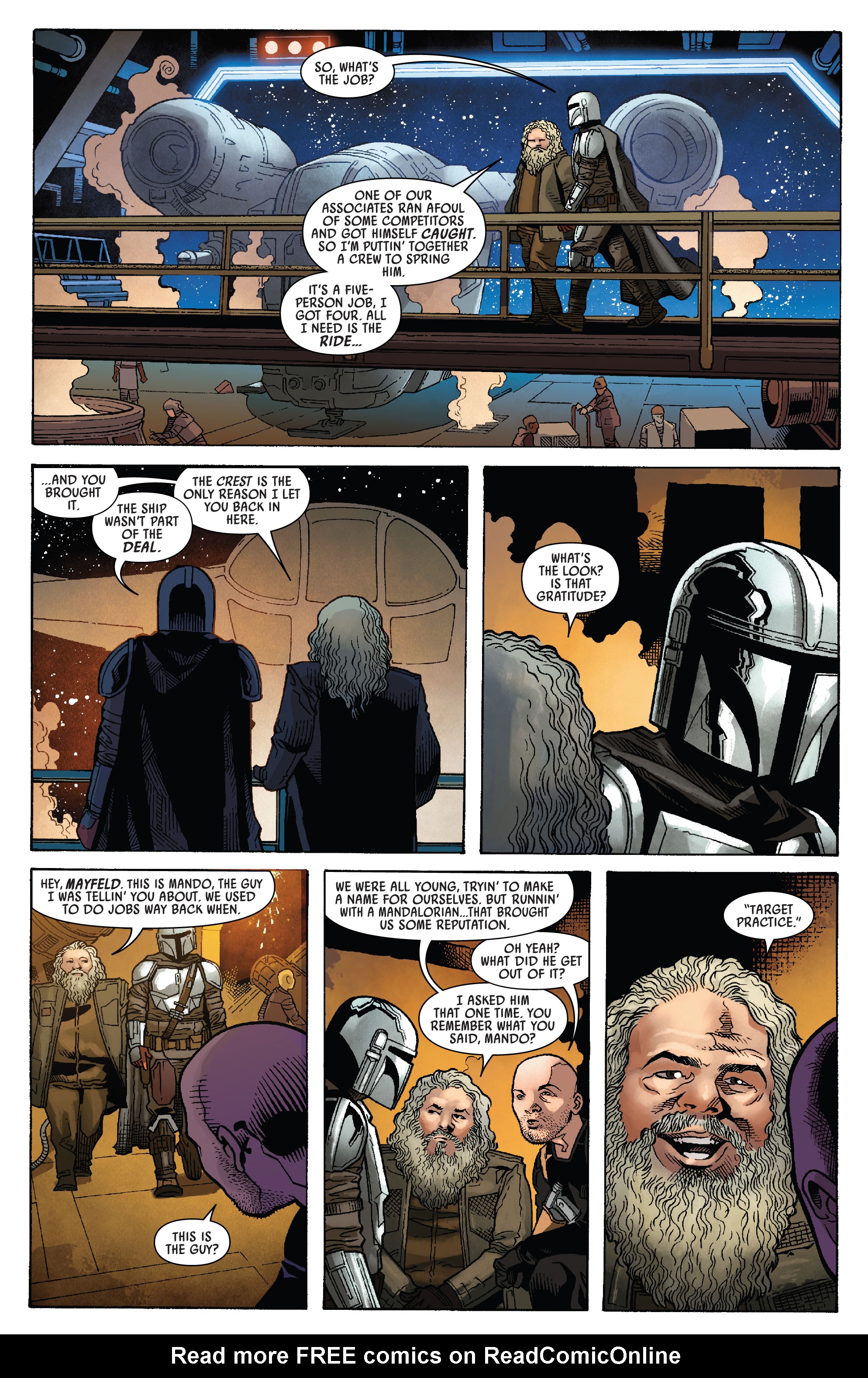 Read online Star Wars: The Mandalorian comic -  Issue #6 - 4