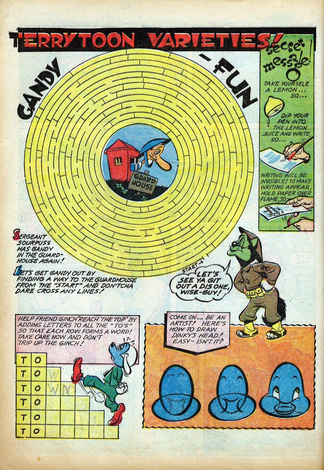 Read online Terry-Toons Comics comic -  Issue #1 - 13