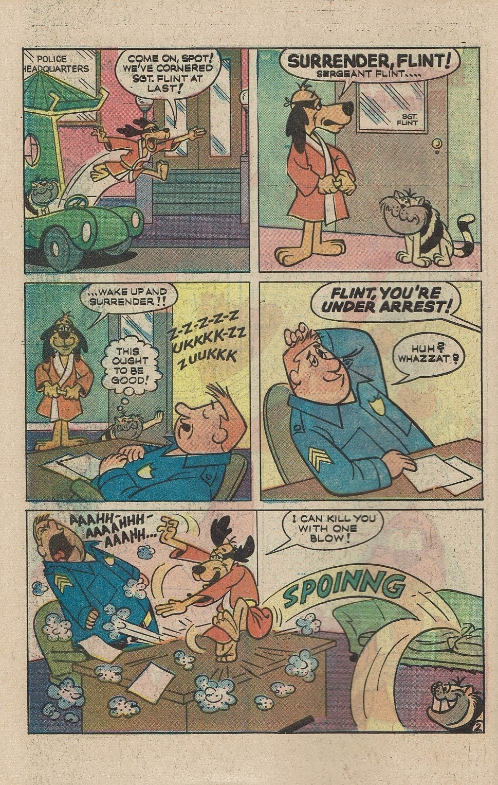 Read online Hong Kong Phooey comic -  Issue #2 - 10