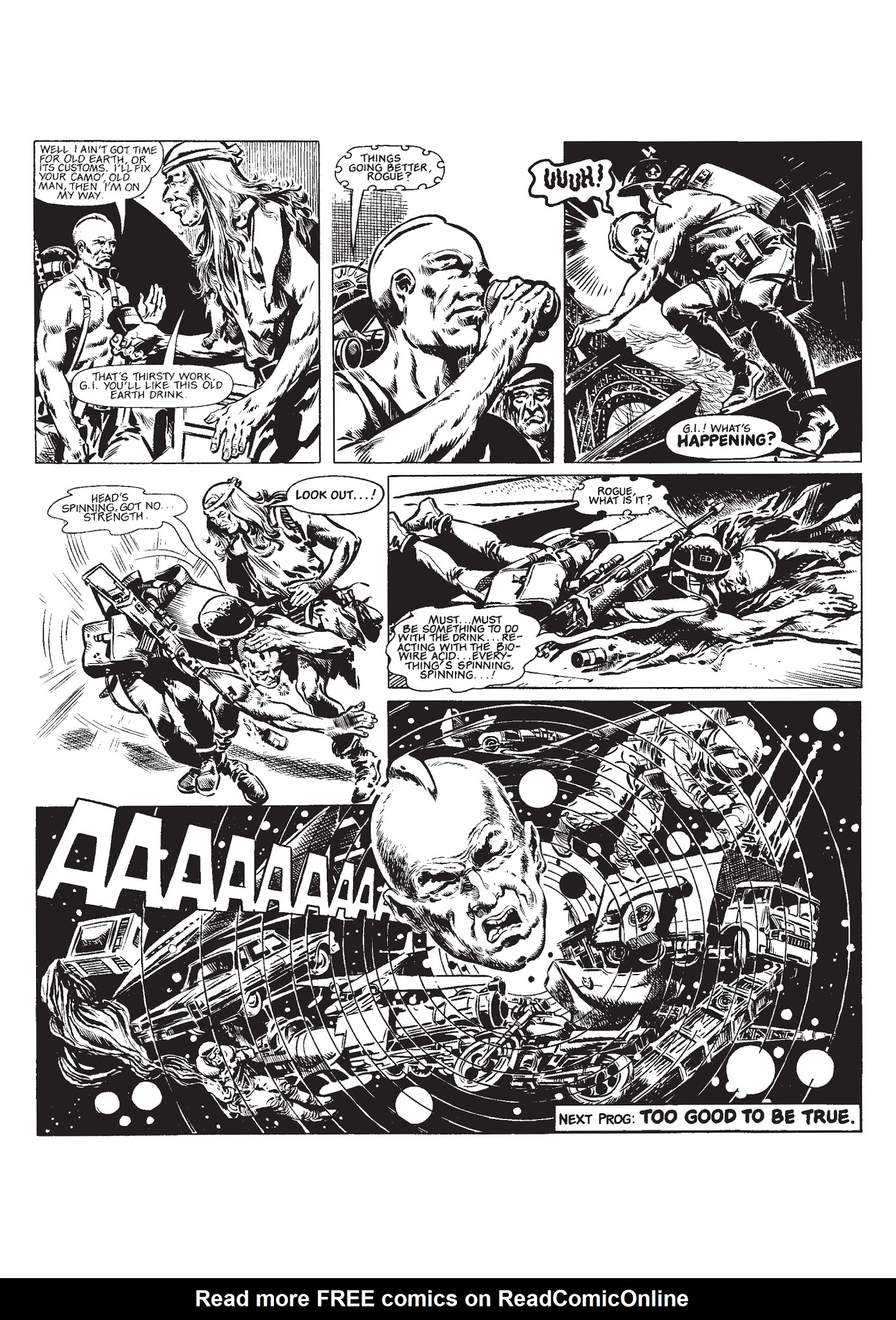 Read online Rogue Trooper: Tales of Nu-Earth comic -  Issue # TPB 2 - 156