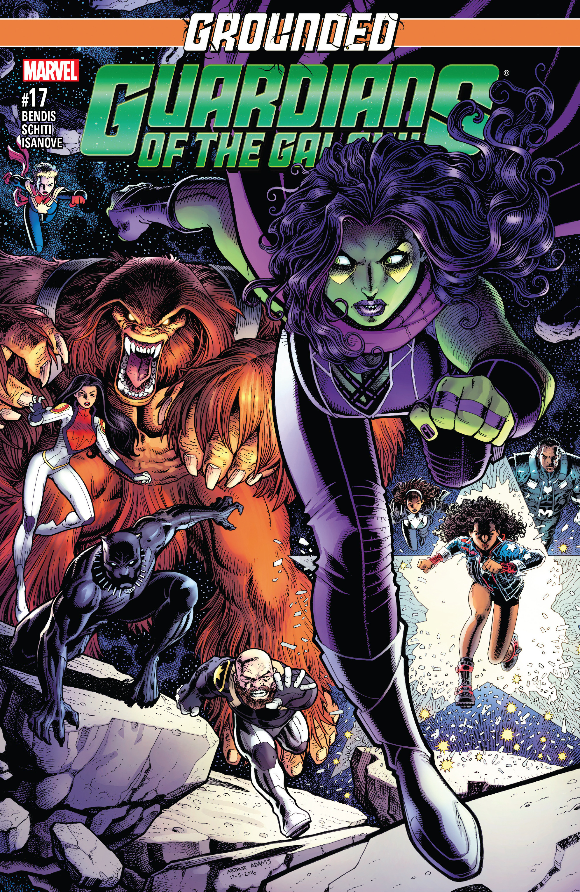 Read online Guardians of the Galaxy (2015) comic -  Issue #17 - 1