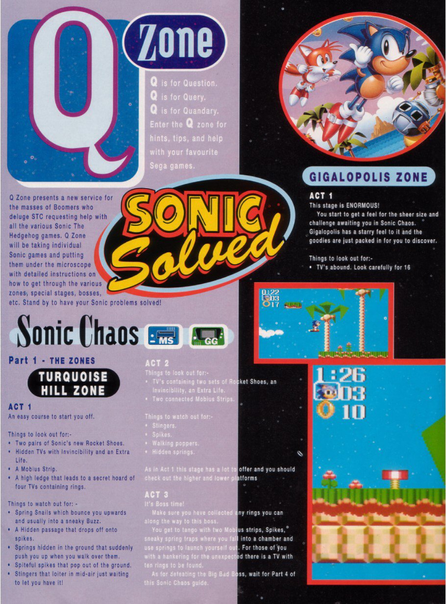 Read online Sonic the Comic comic -  Issue #23 - 25