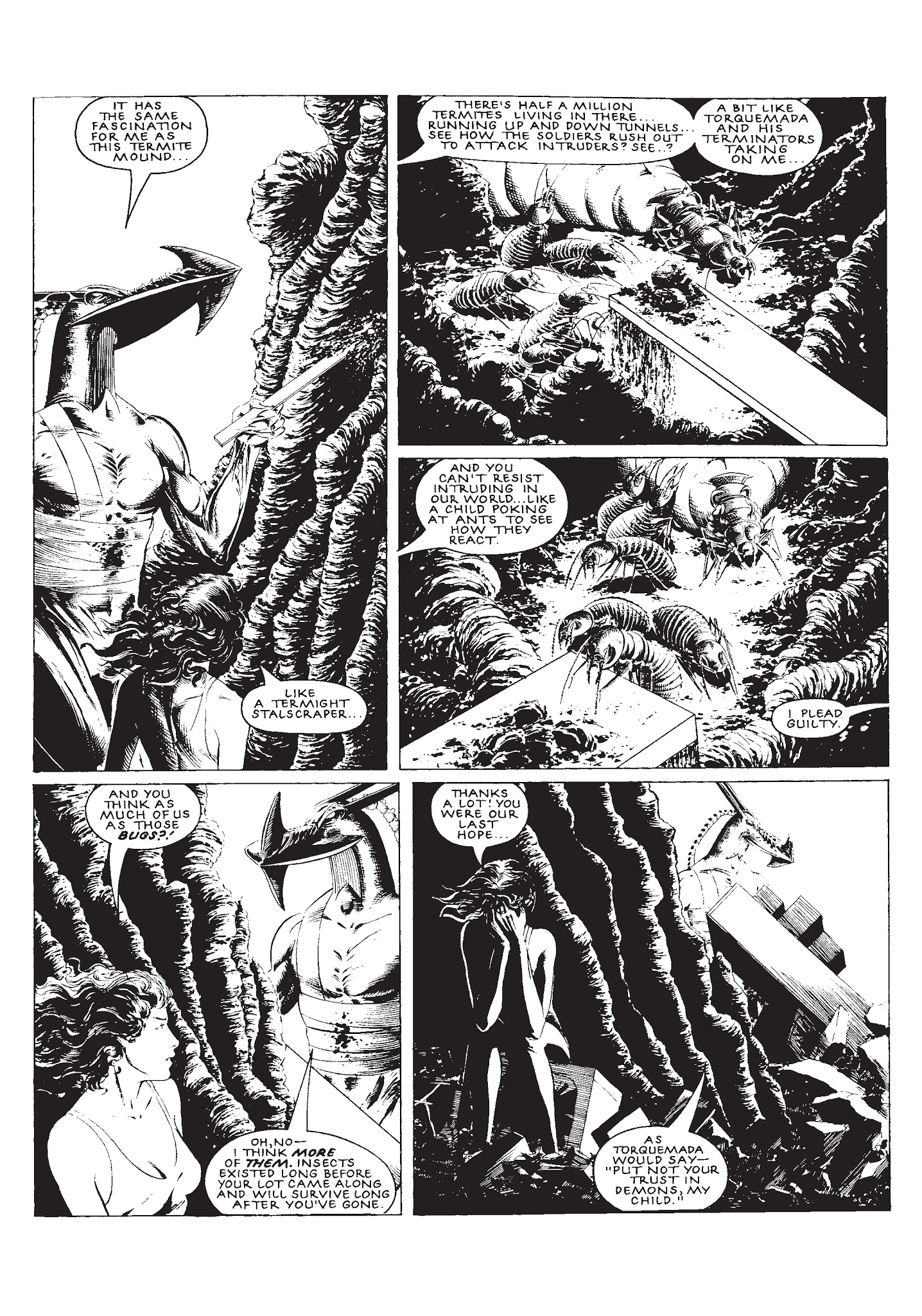 Read online The Complete Nemesis The Warlock comic -  Issue # TPB 3 - 50