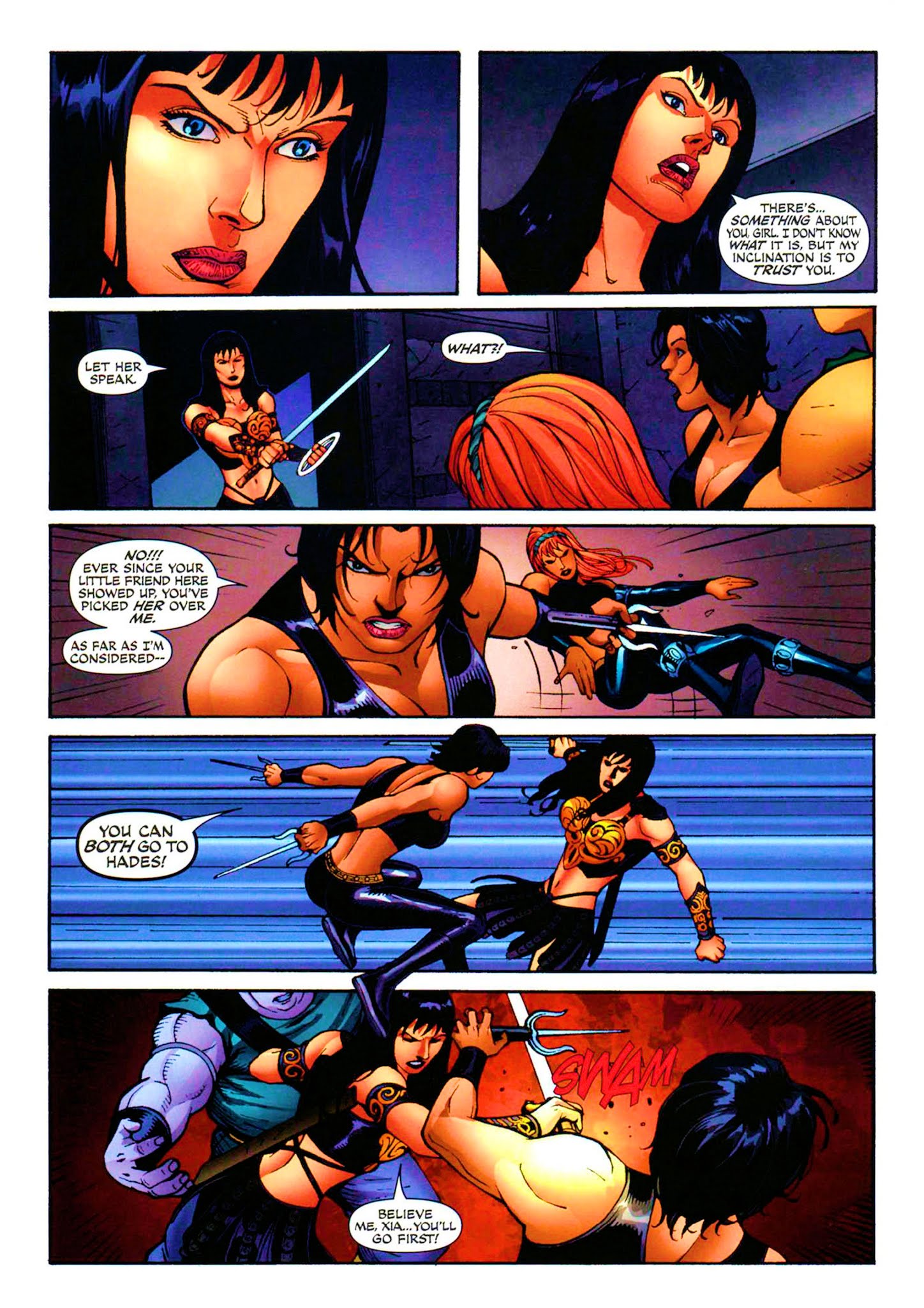 Read online Xena: Warrior Princess - Dark Xena comic -  Issue #4 - 15