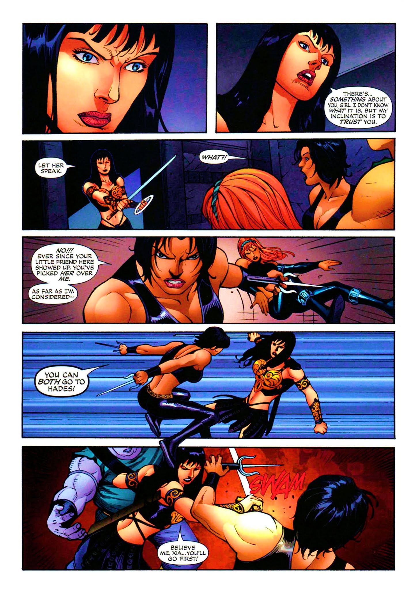 Read online Xena: Warrior Princess - Dark Xena comic -  Issue #4 - 15