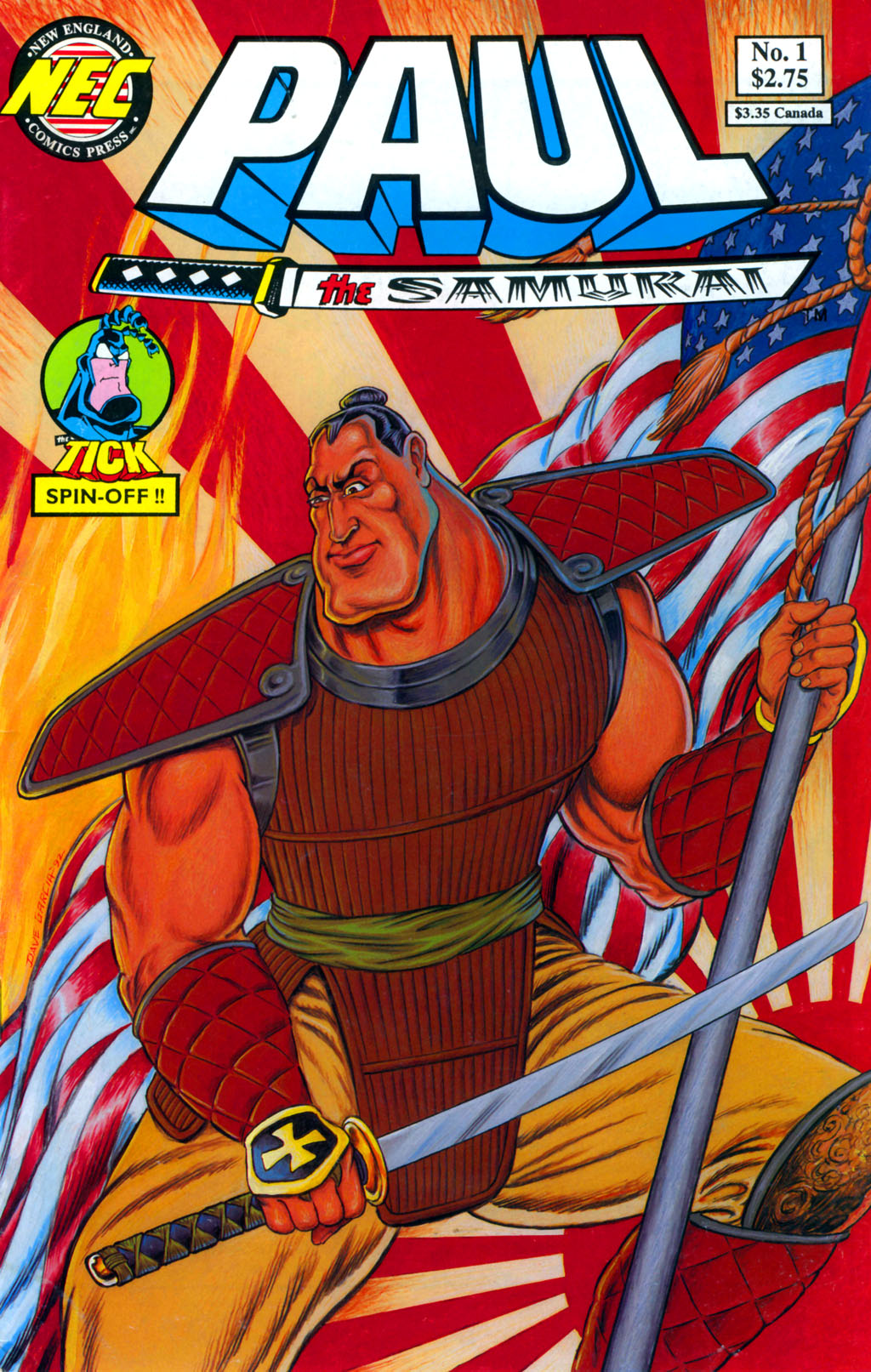Read online Paul the Samurai (1992) comic -  Issue #1 - 1