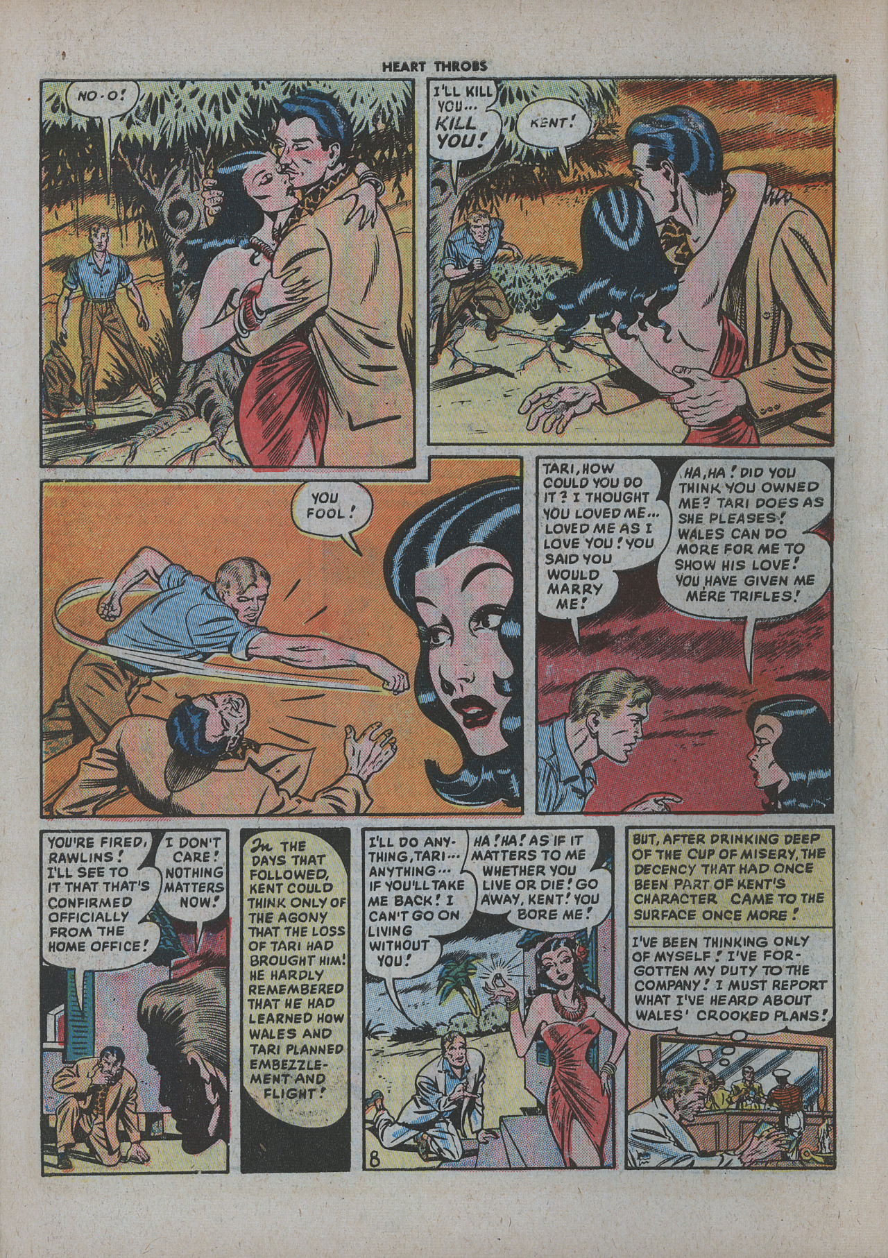 Read online Heart Throbs comic -  Issue #2 - 10