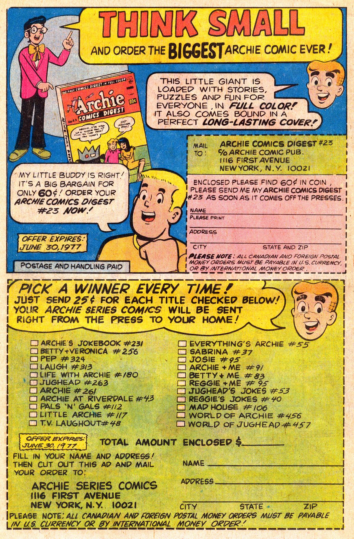 Read online Life With Archie (1958) comic -  Issue #179 - 14