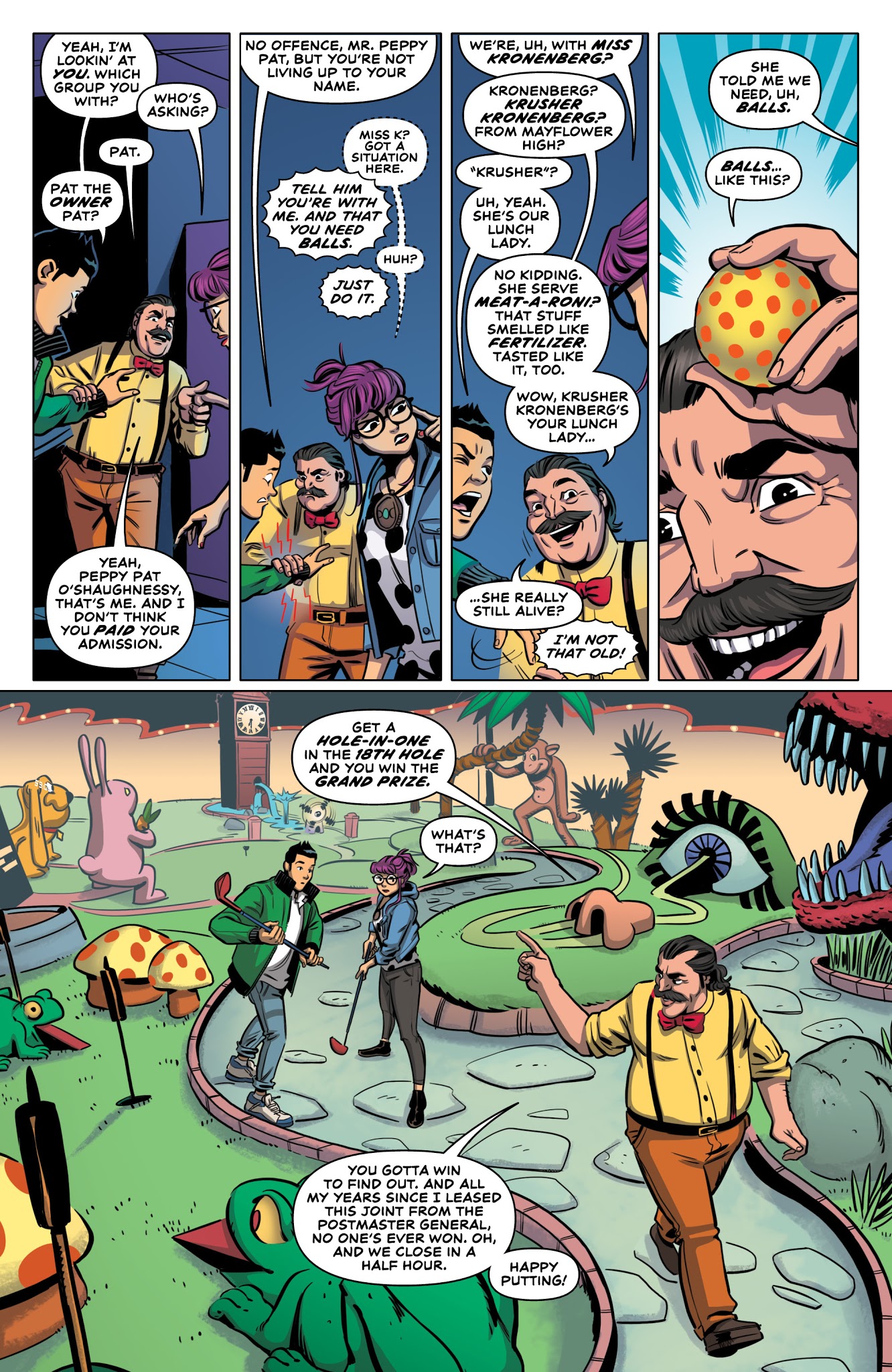 Read online Three O'Clock Club comic -  Issue #3 - 22