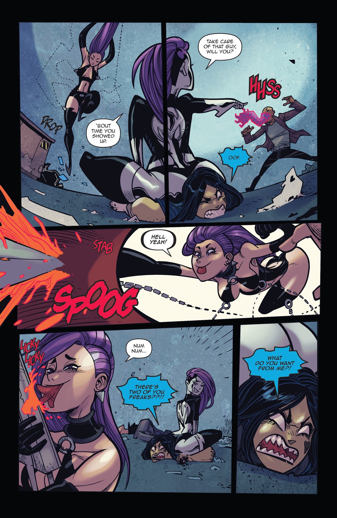 Read online Vampblade Season 3 comic -  Issue #5 - 18