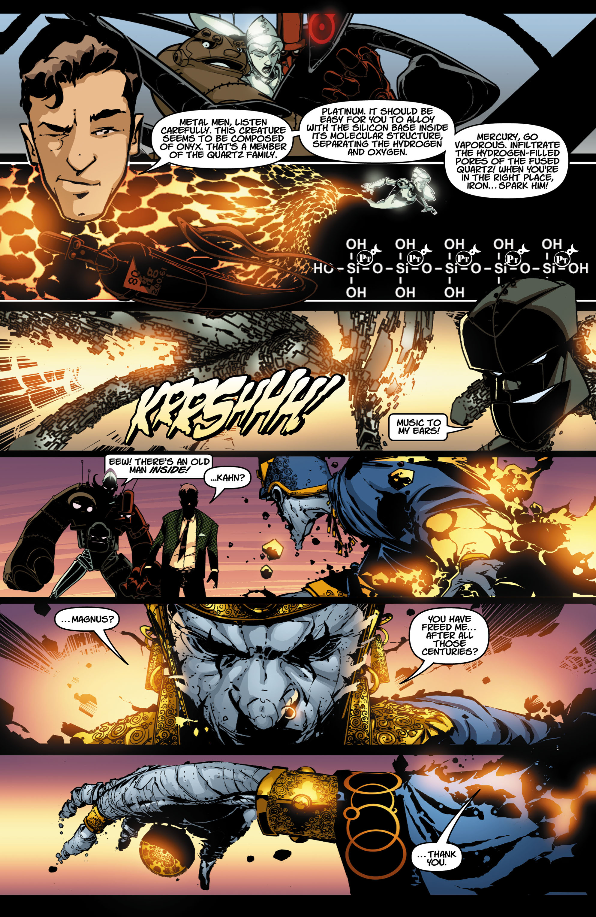 Read online Metal Men (2007) comic -  Issue #6 - 9