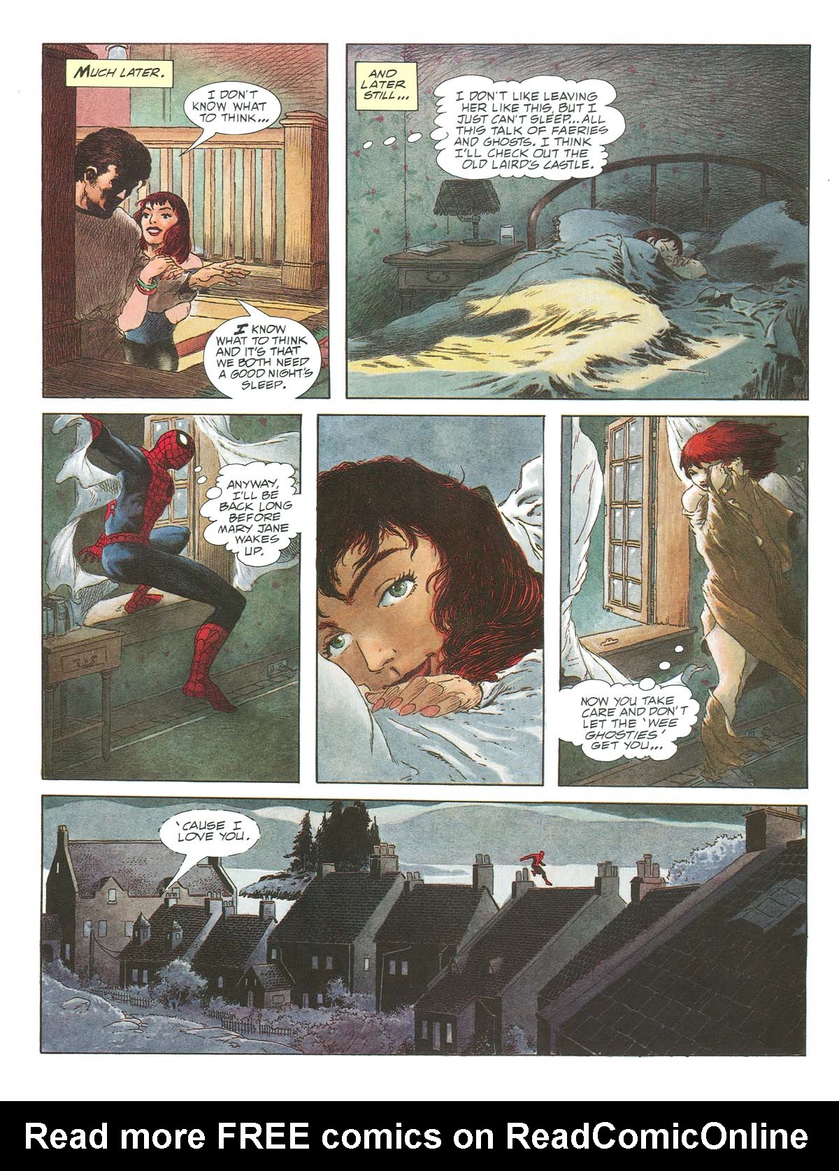 Read online Marvel Graphic Novel comic -  Issue #63 - Spider-Man - Spirits of the Earth - 21