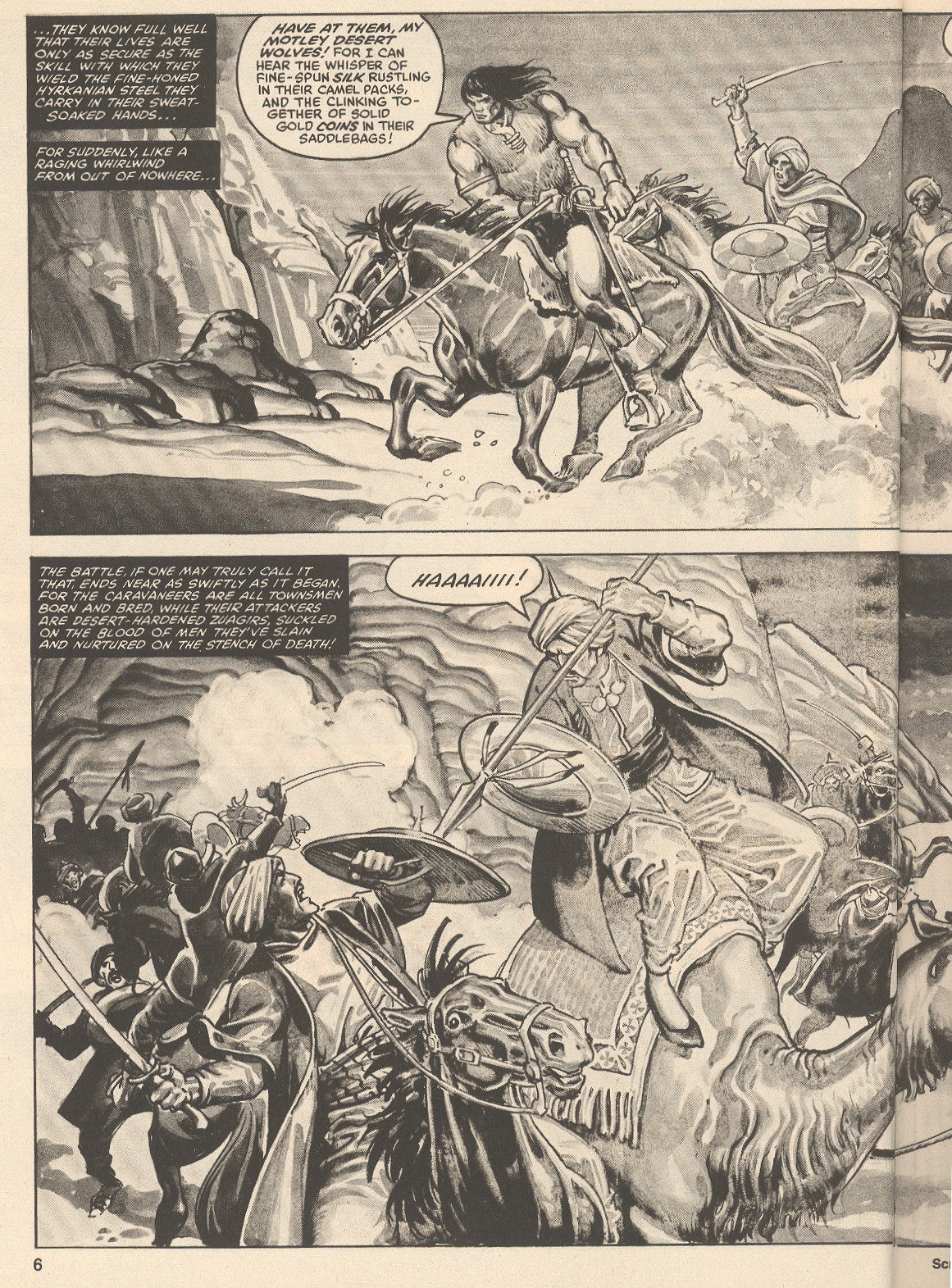 Read online The Savage Sword Of Conan comic -  Issue #76 - 6